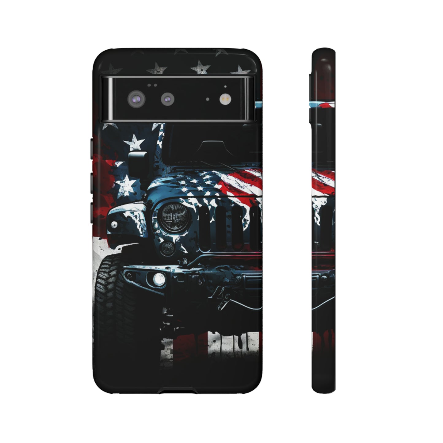 Off Roading Patriotic Protective Drop Proof Case Iphone, Samsung and Google phones