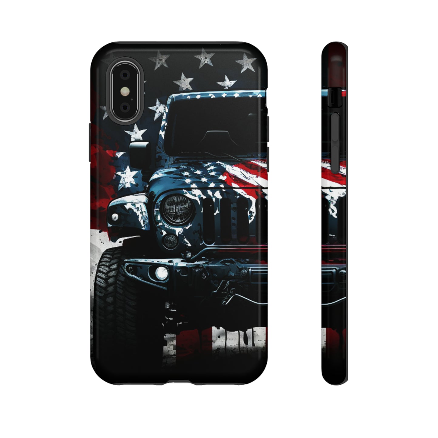 Off Roading Patriotic Protective Drop Proof Case Iphone, Samsung and Google phones