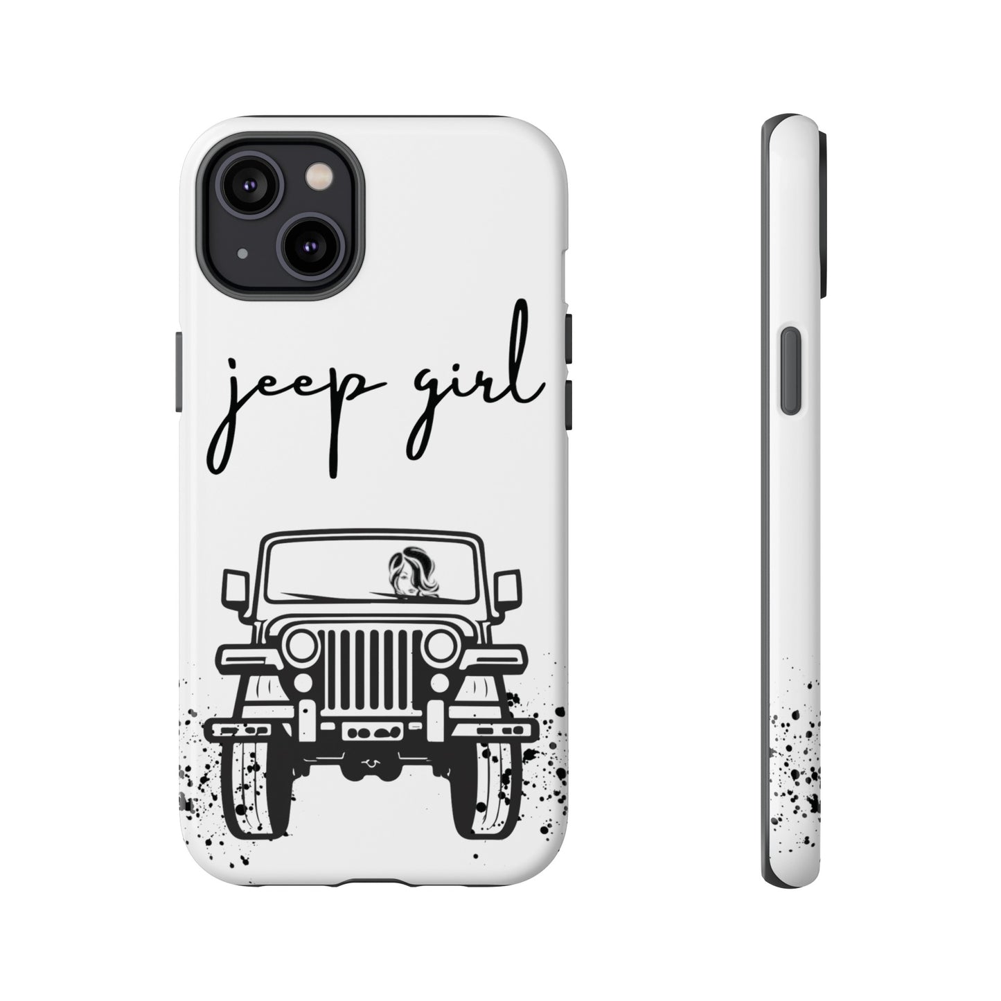 CJ Jeep Girl Phone Case