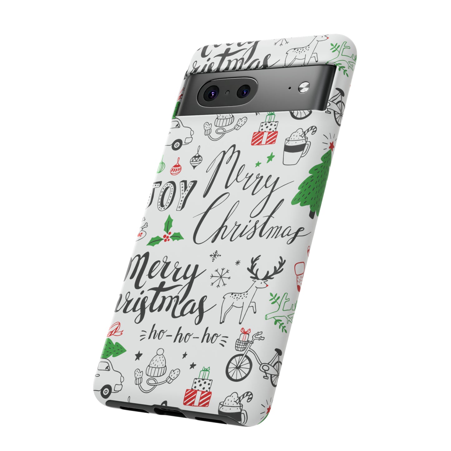 Merry Christmas Protective Phone Case for Iphone, Samsung and Google Phones