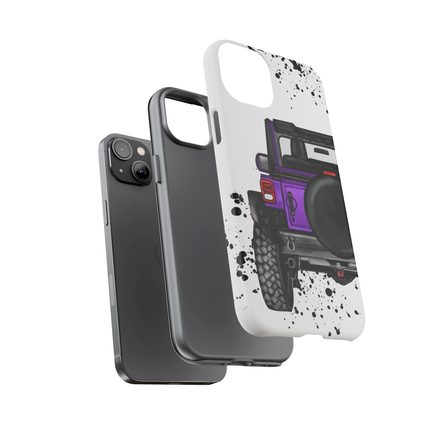 Off Road Life Purple Protective Case for Iphone, Google and Samsung