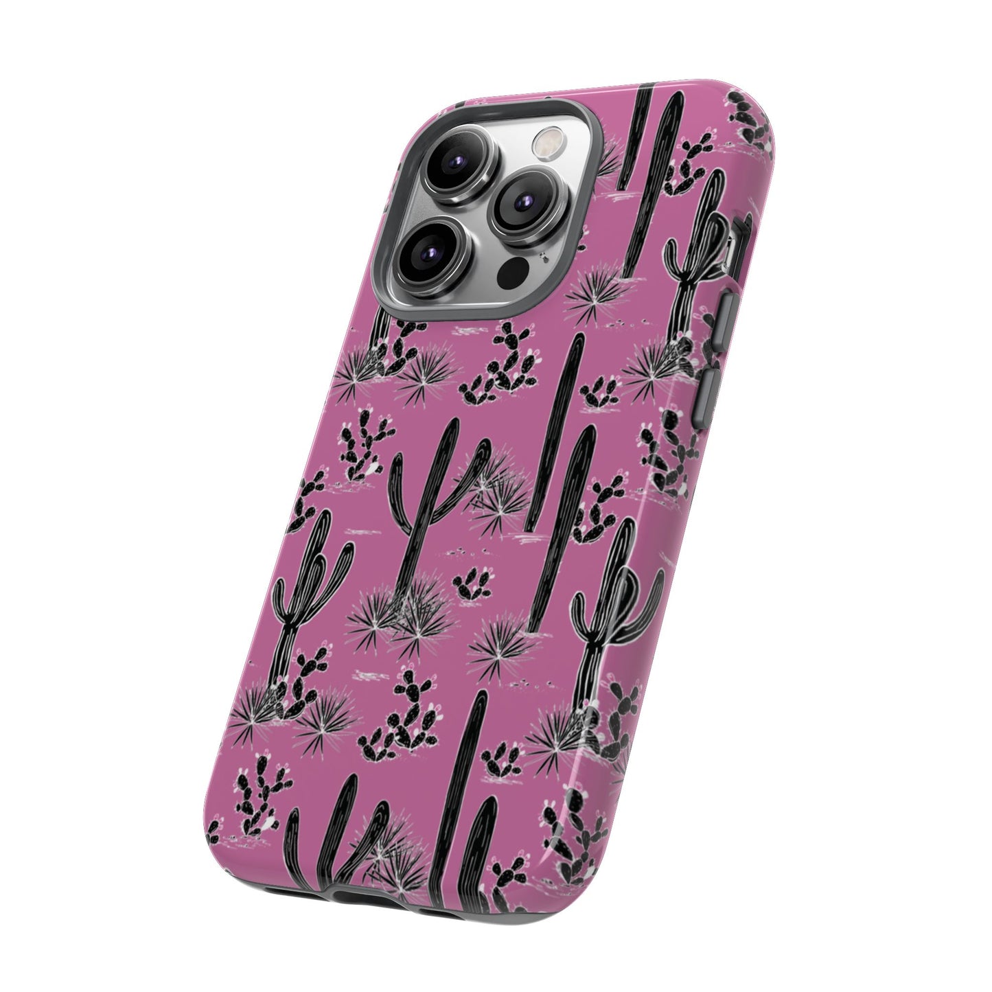 Pink Cactus Love Phone Case