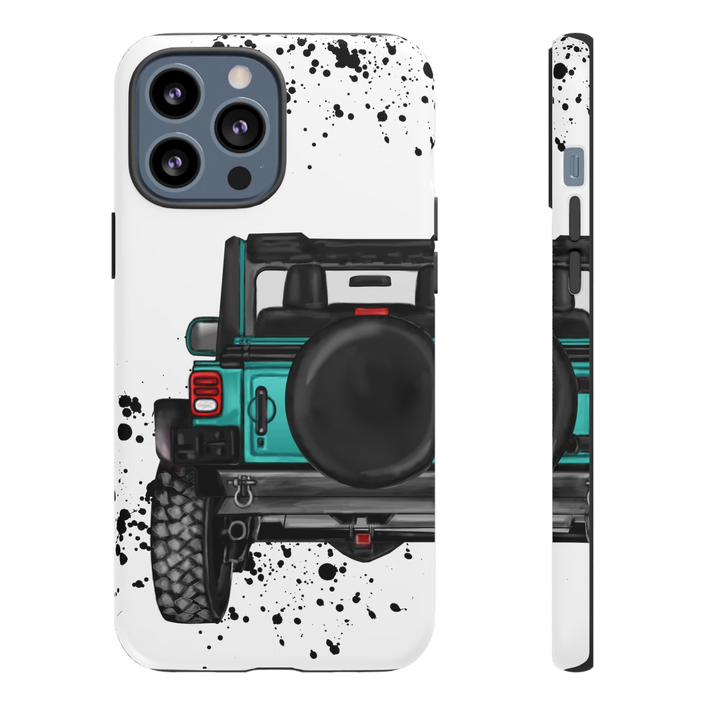 Off Road Life Turquoise Protective Case for Iphone, Google and Samsung