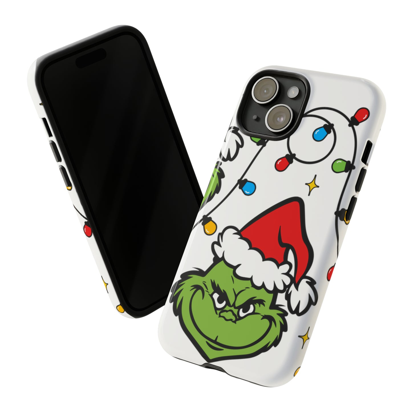 Grinchmas Lights Protective Case for IPhone, Samsung and Google Phones