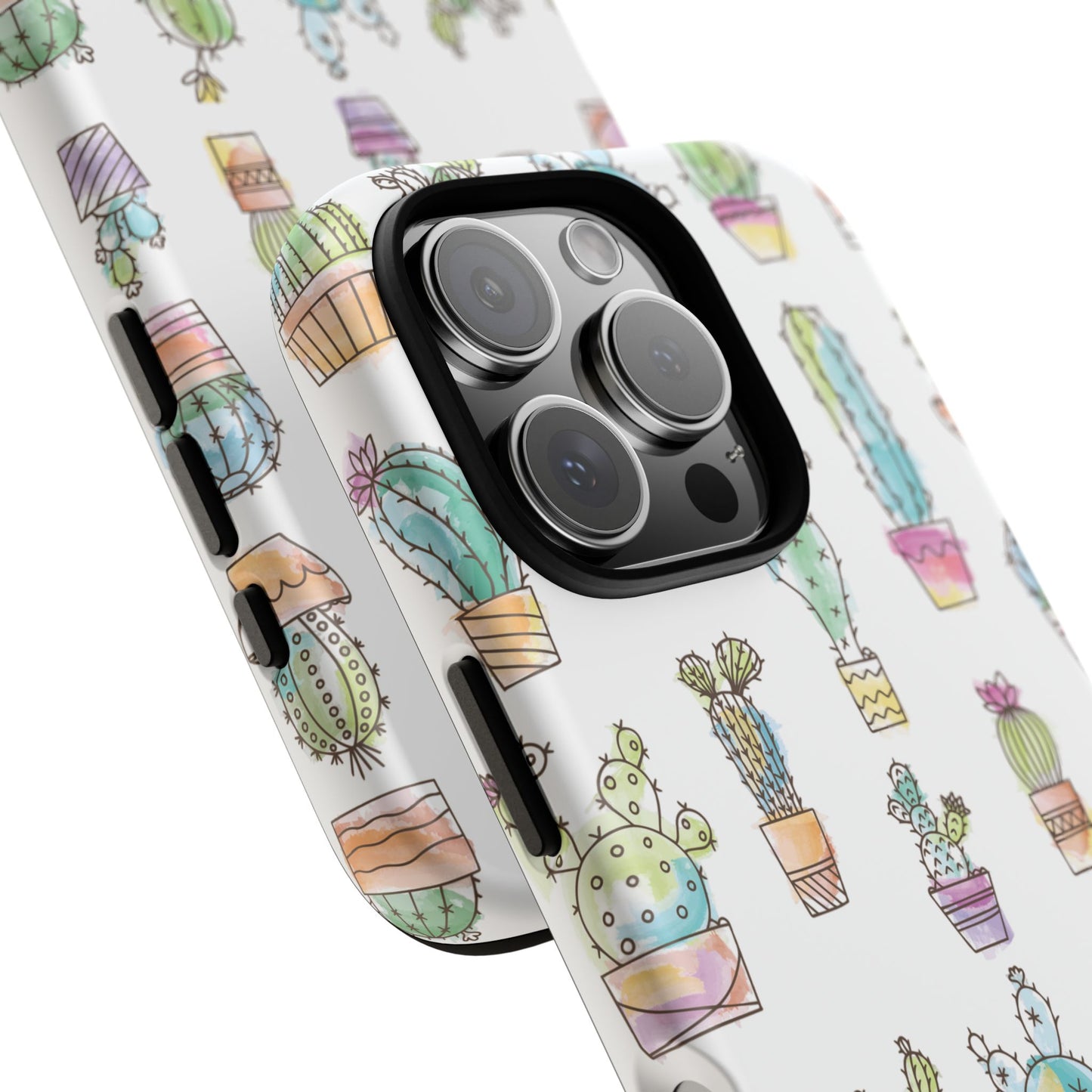 Pastel Cactus Love Phone Case