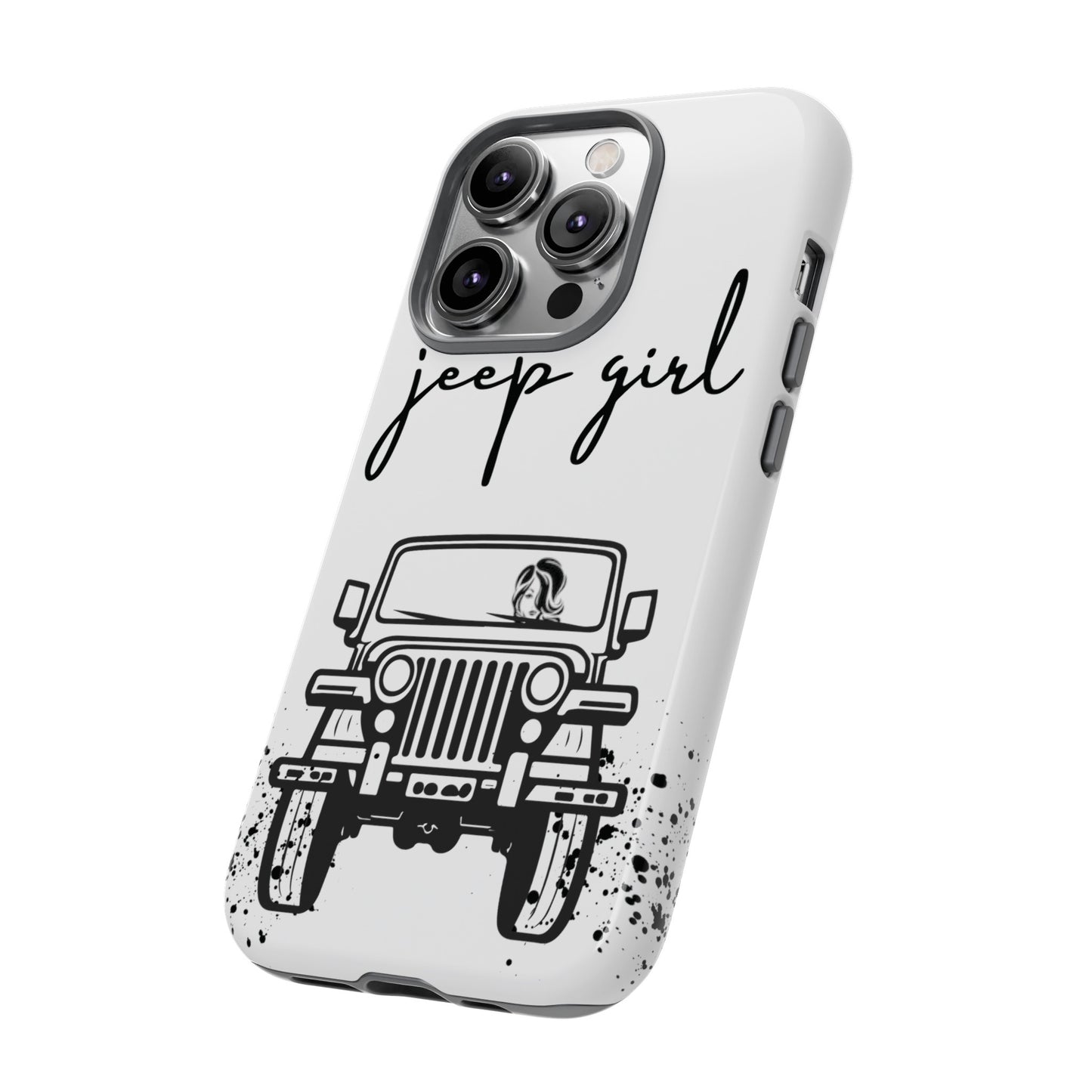 CJ Jeep Girl Phone Case