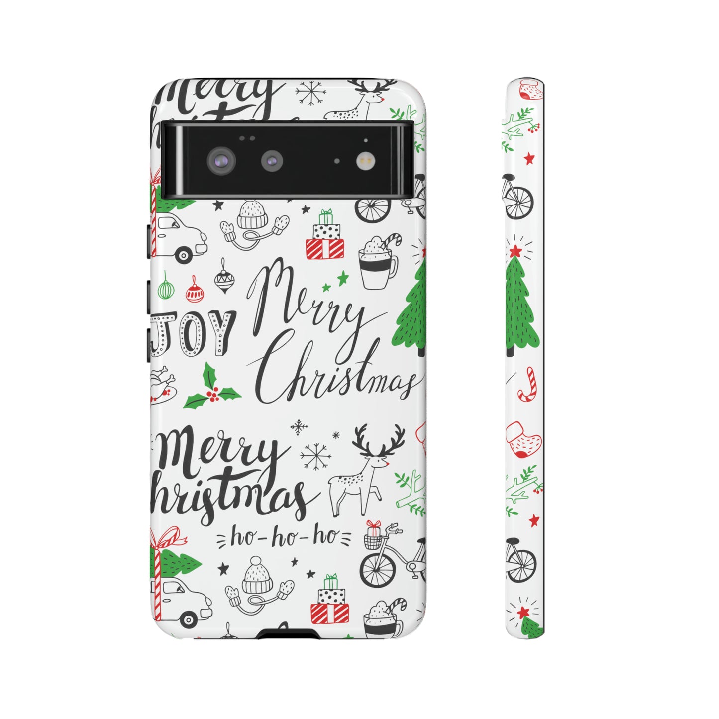 Merry Christmas Protective Phone Case for Iphone, Samsung and Google Phones