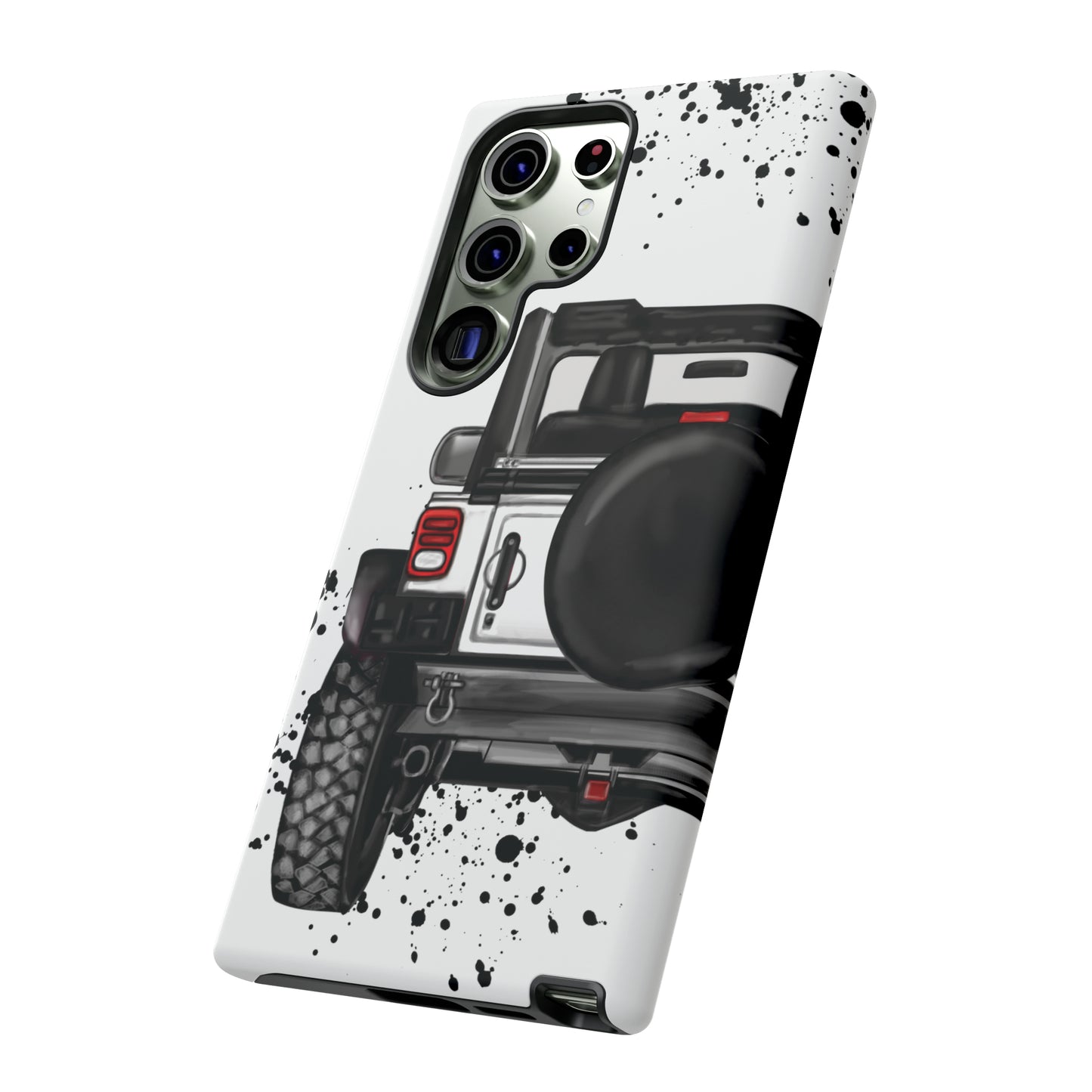 Off Road Life White Protective Case for Iphone, Google and Samsung