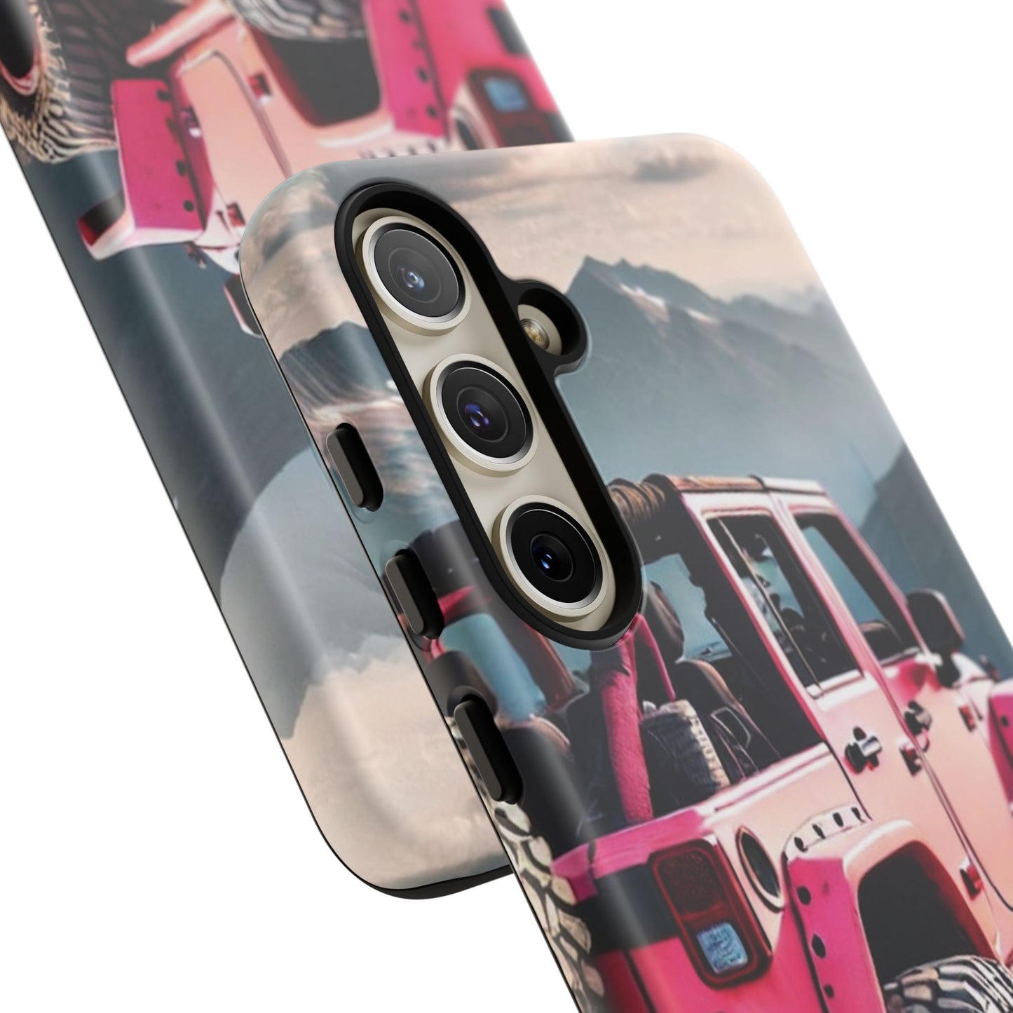Pink Off Road Girl Phone Case