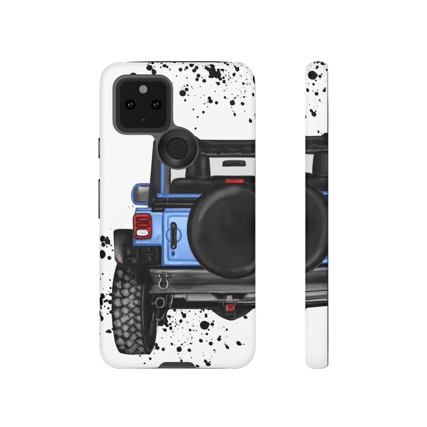 Off Road Life Light Blue Protective Case for Iphone, Google and Samsung