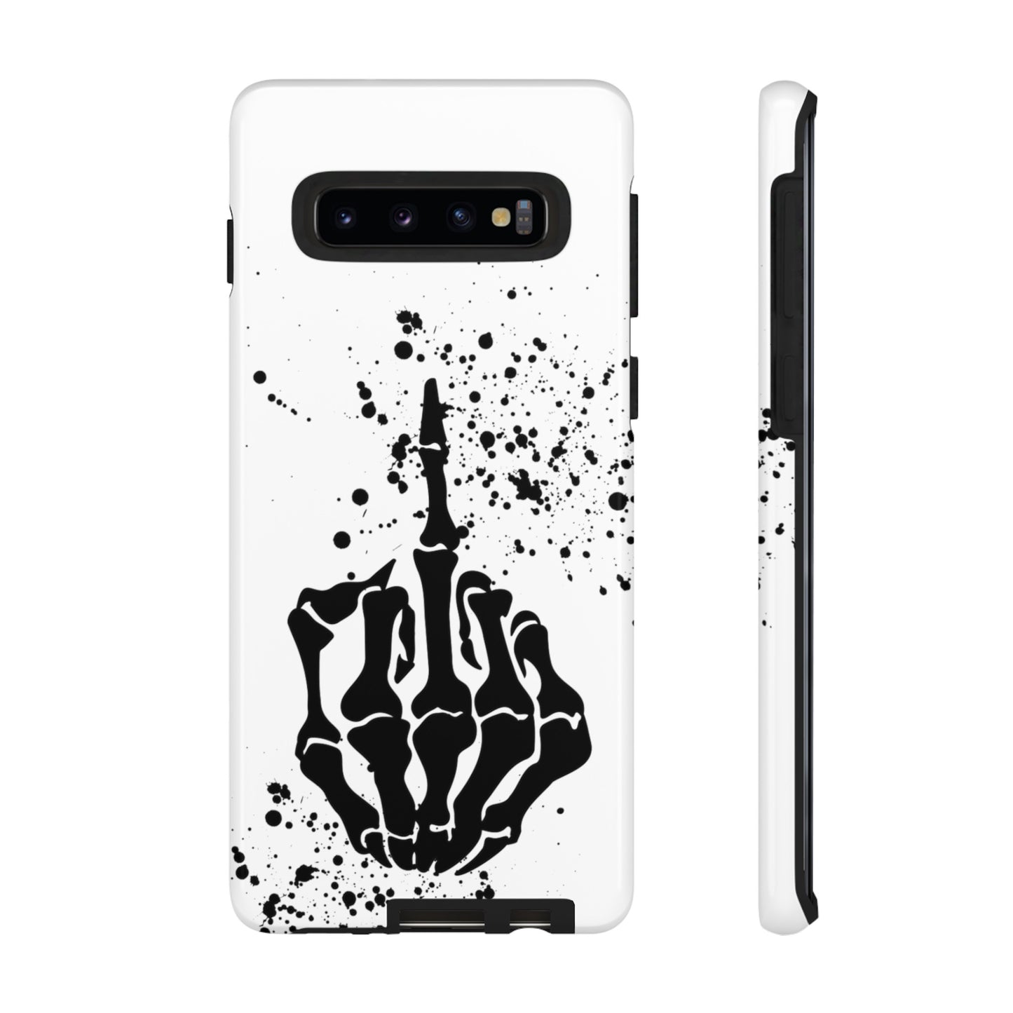 Skeleton, Finger Protective Case for Iphone, a Google and Samsung phones