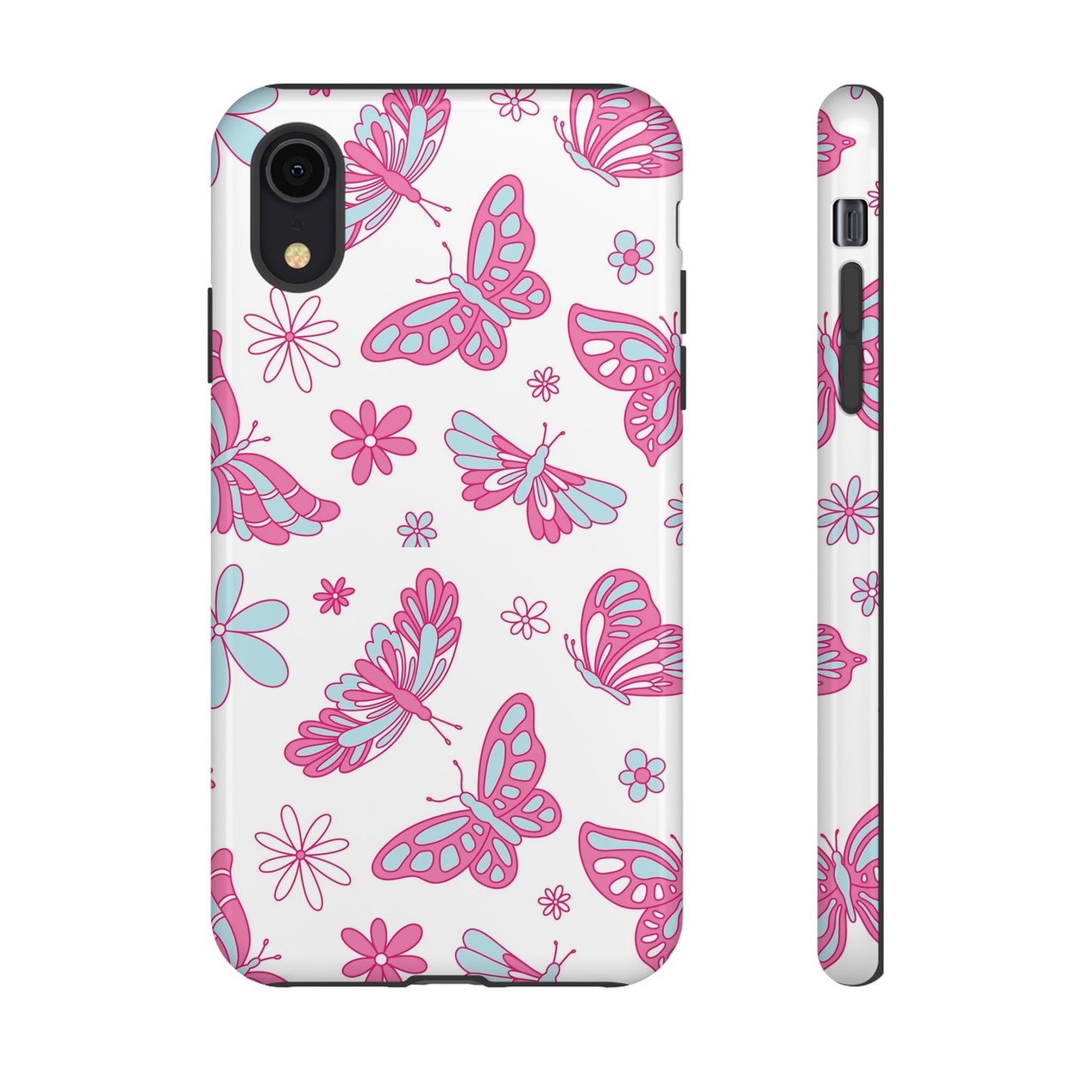 Pastel Butterflies Protective Phone Case