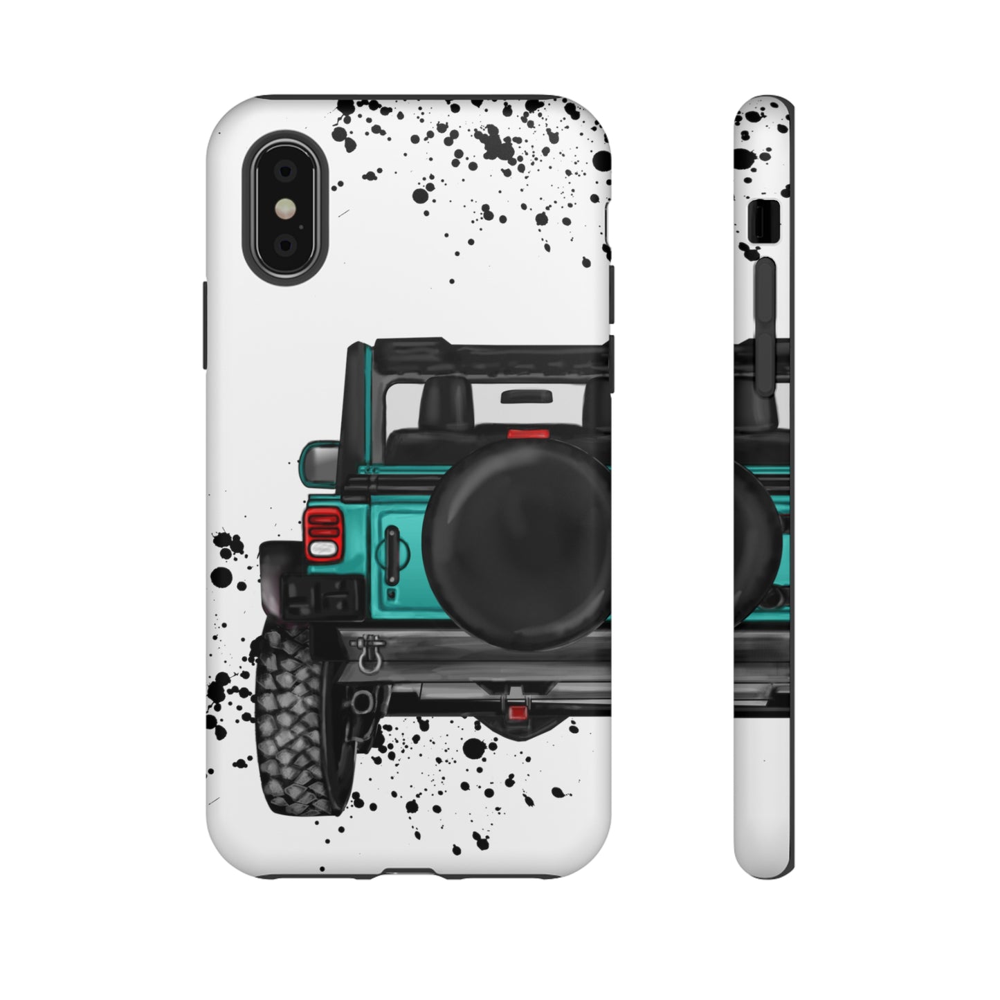 Off Road Life Turquoise Protective Case for Iphone, Google and Samsung