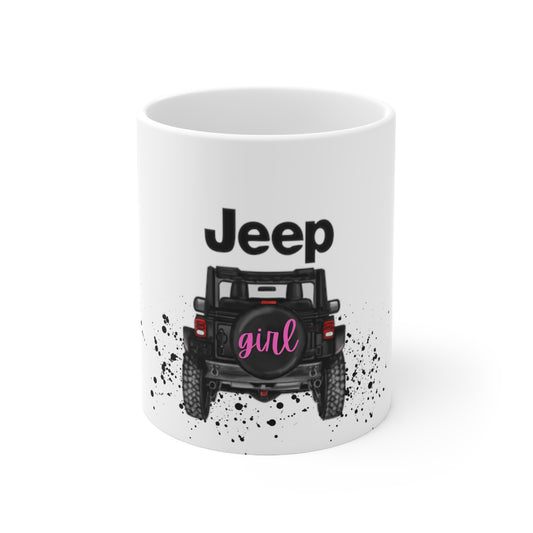 Off-Road Girl Ceramic Mug 11oz