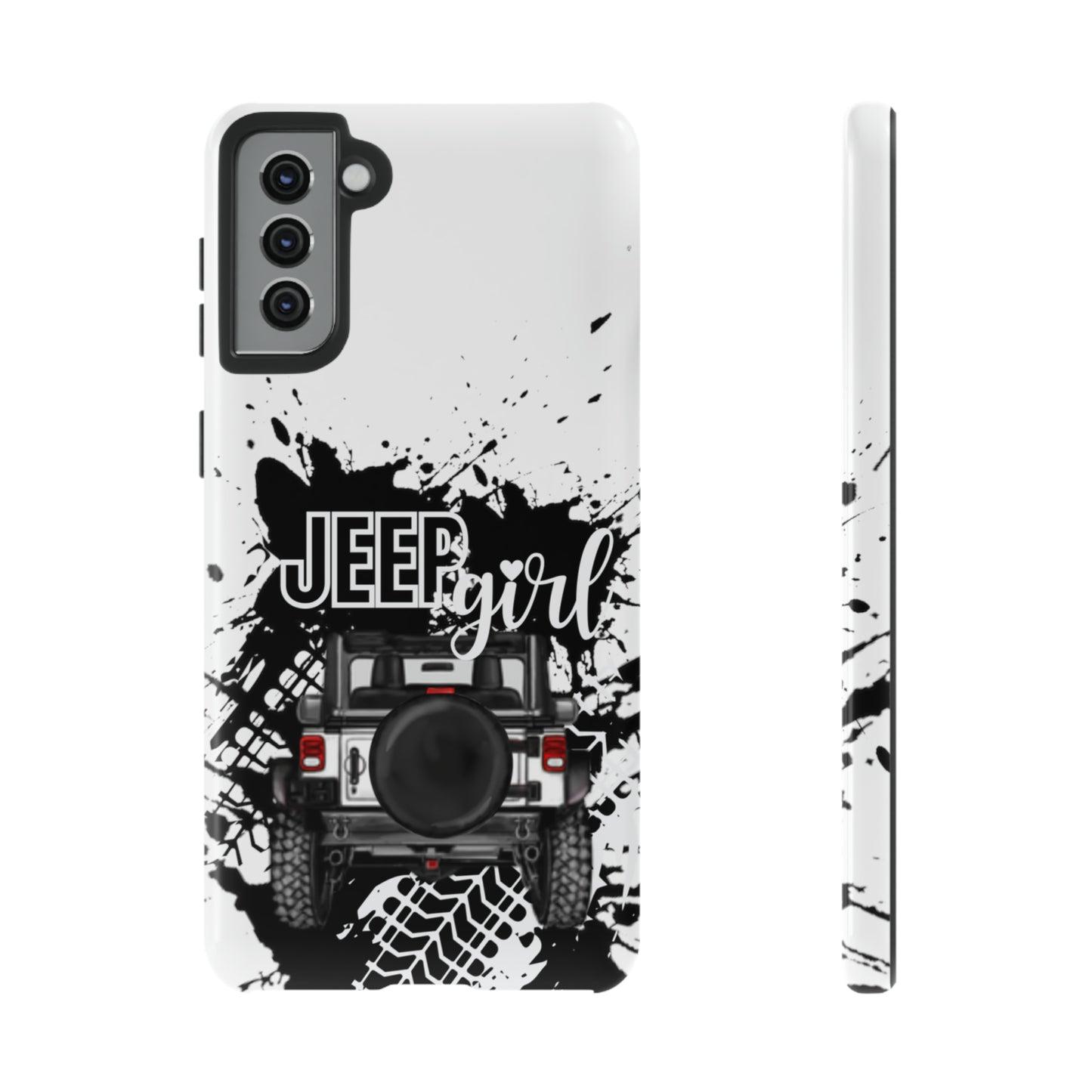 Off Road Girl White Tough Cases