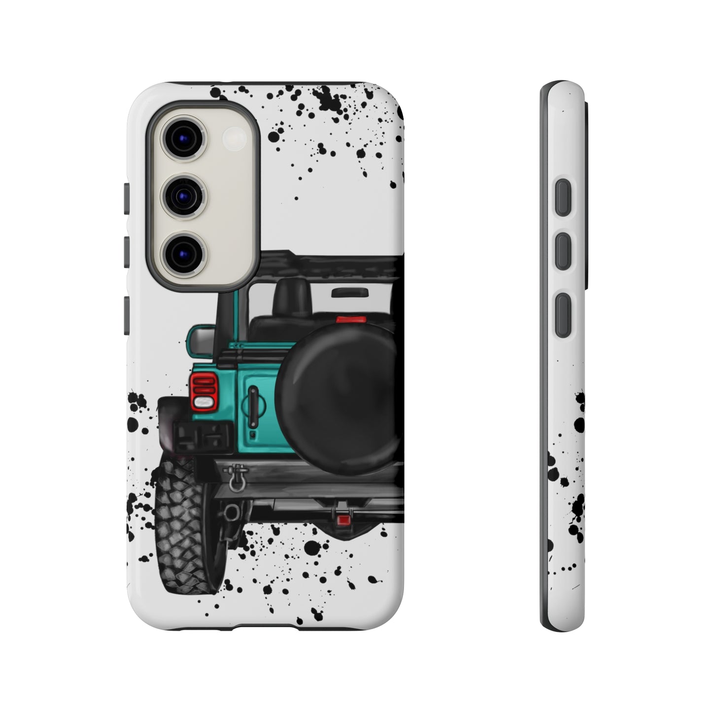 Off Road Life Turquoise Protective Case for Iphone, Google and Samsung