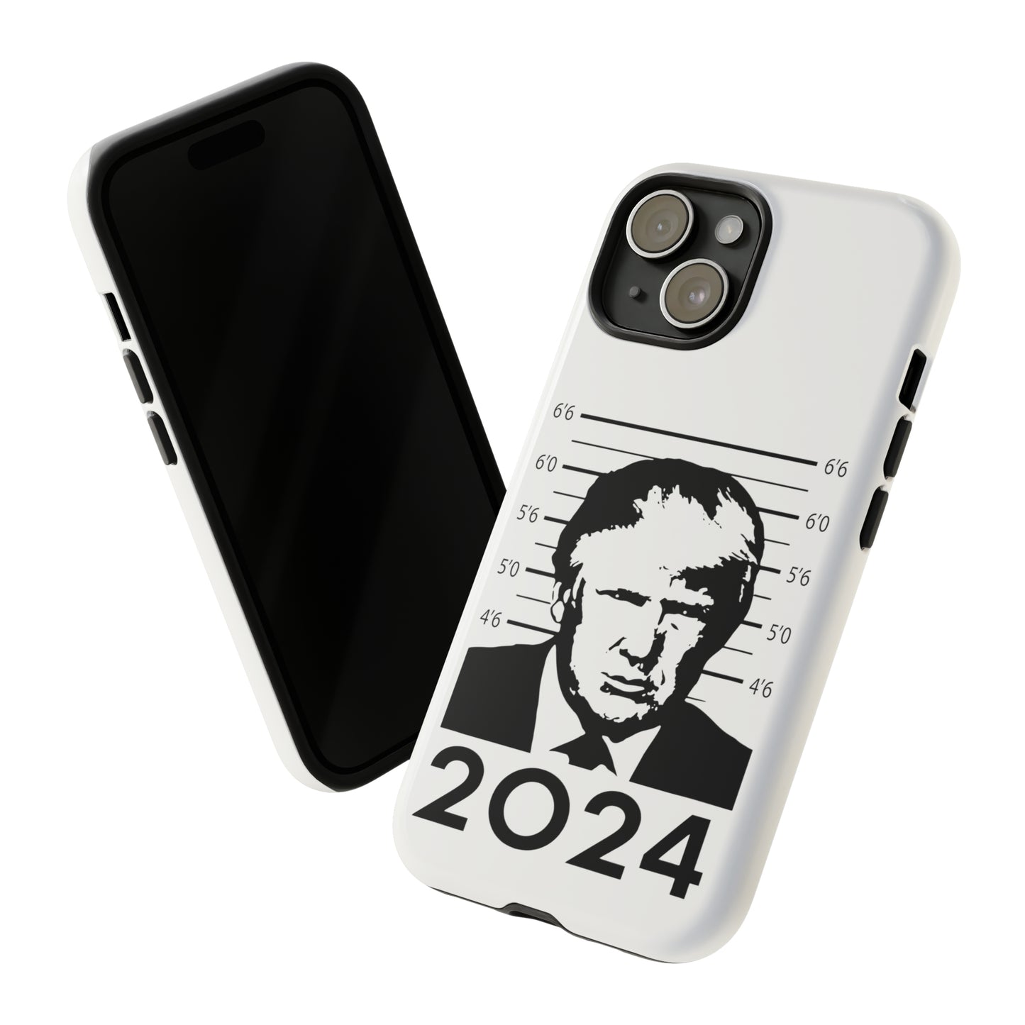 Trump Mug Shot Protective Phone Case for IPhone, Google and Samsung