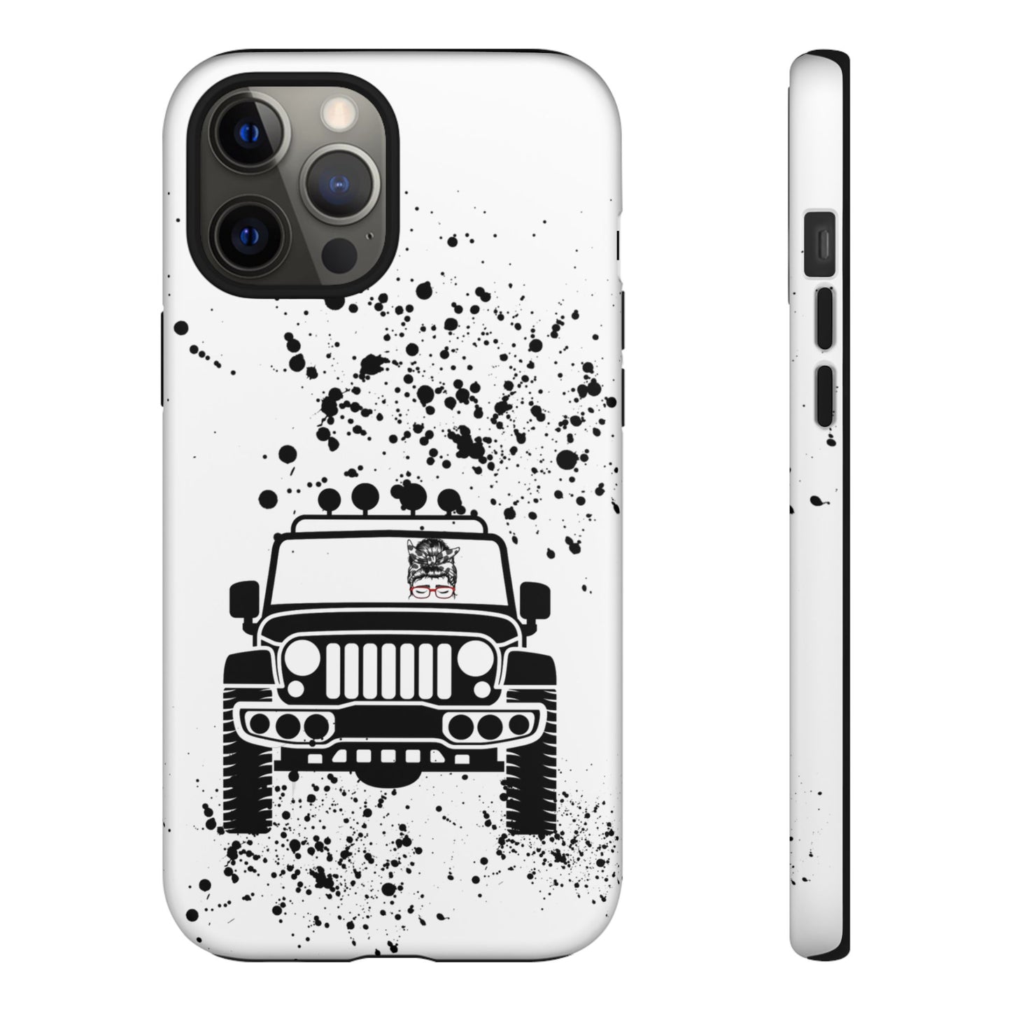 Off Road Girl with Glasses Tough Cases