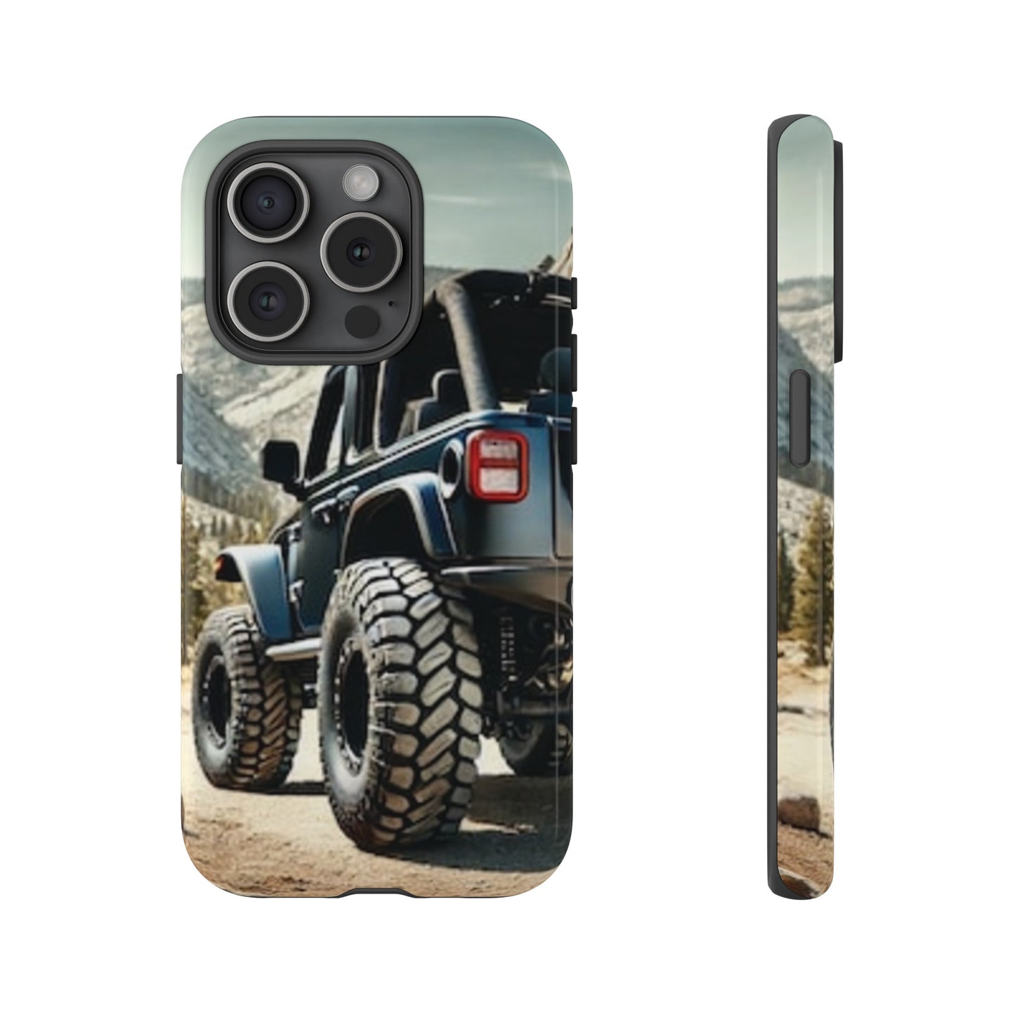 Blue Jeep Protective Phone Case