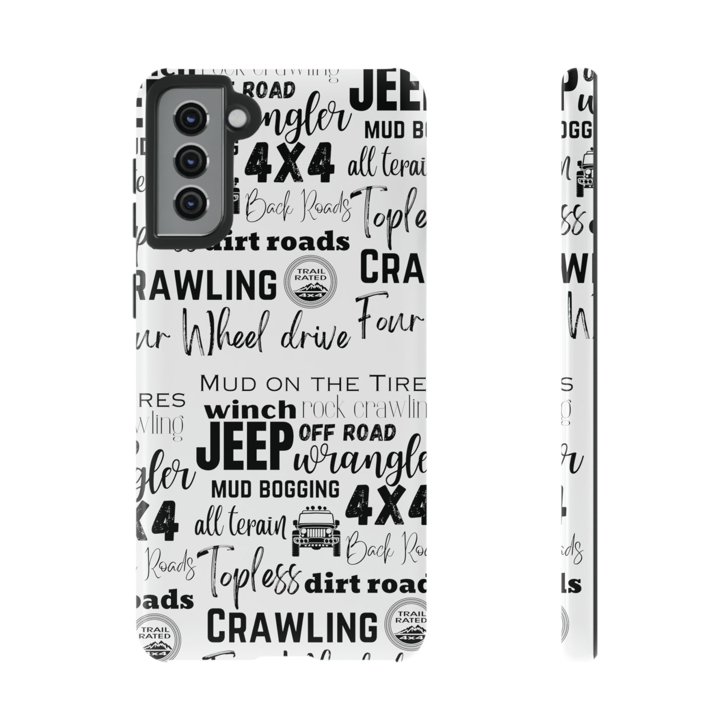 Off Road Subway Art Protective Phone Case for Iphone, Samsung and Google Phones