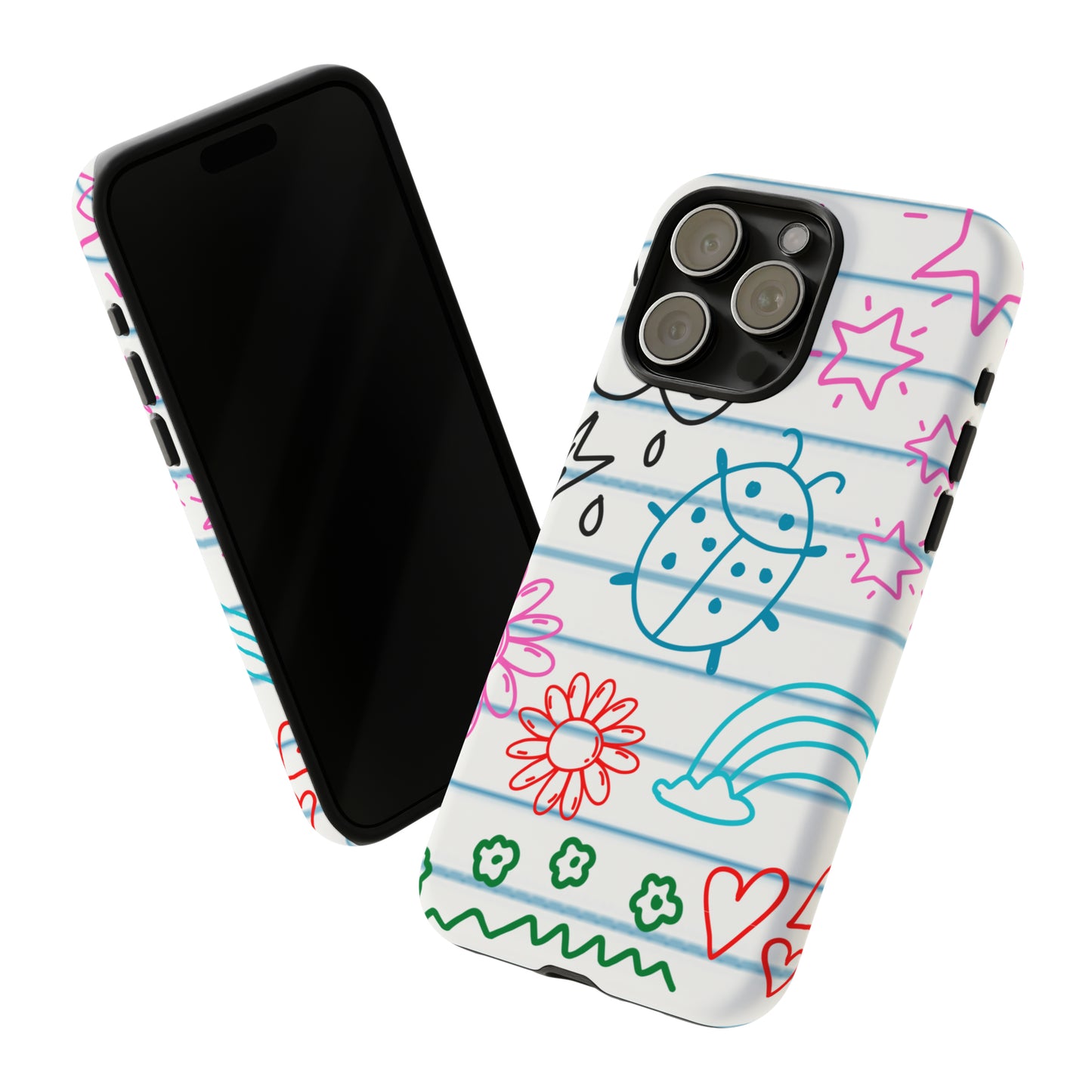 Kid Doodles Protective Phone Case for IPhone, Google and Samsung phones