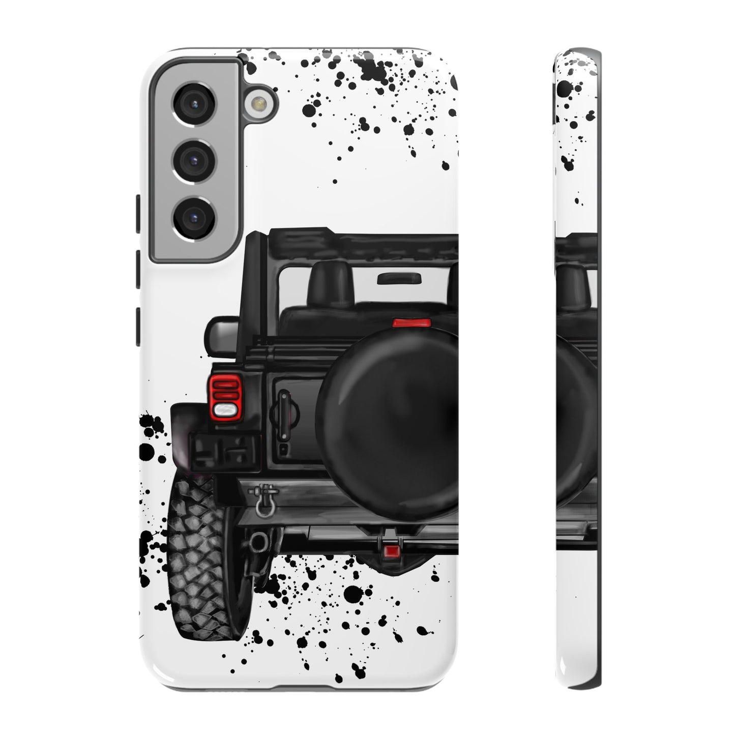 Off Road Life Black Protective Case for Iphone, Google and Samsung