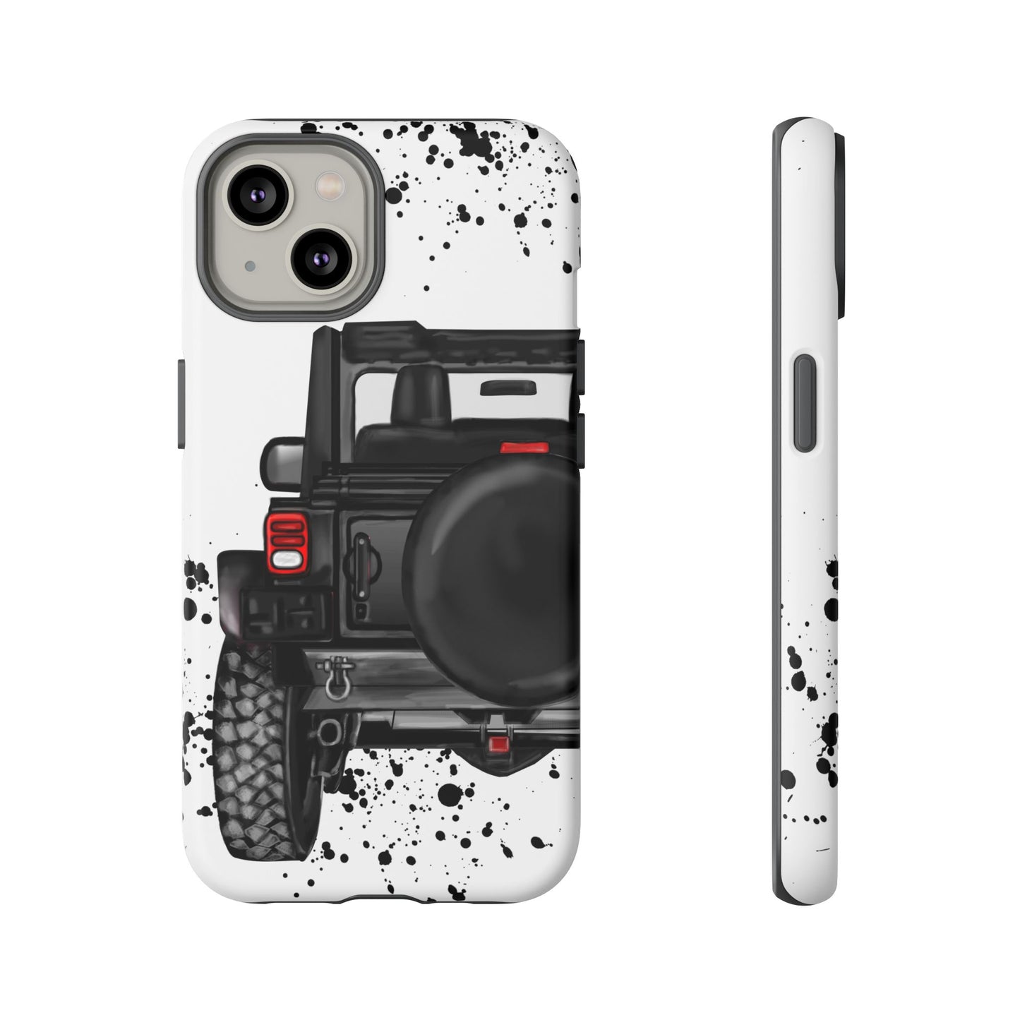 Off Road Life Black Protective Case for Iphone, Google and Samsung