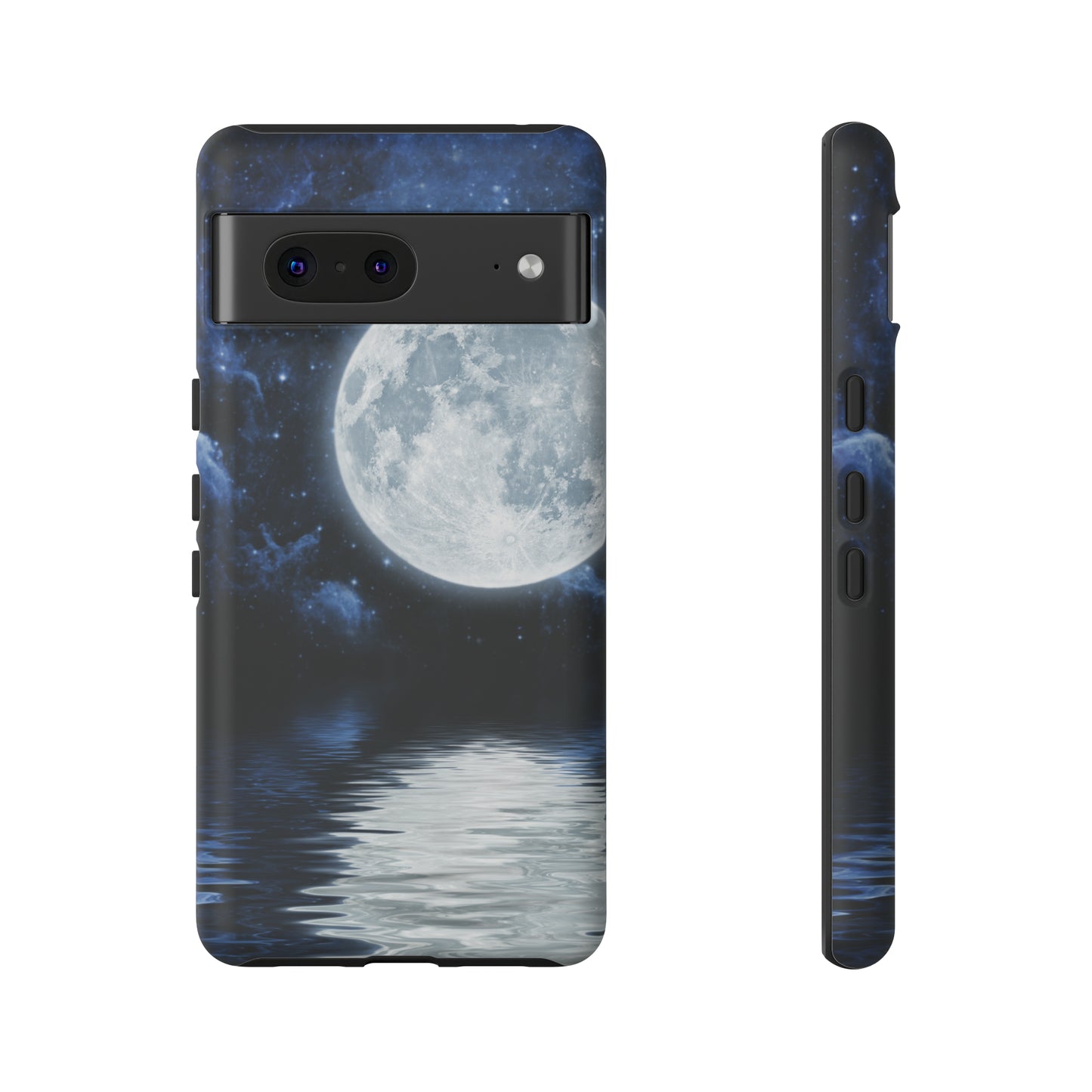 Moon Reflection Protective Phone Case for IPhone, Google and Samsung Phones