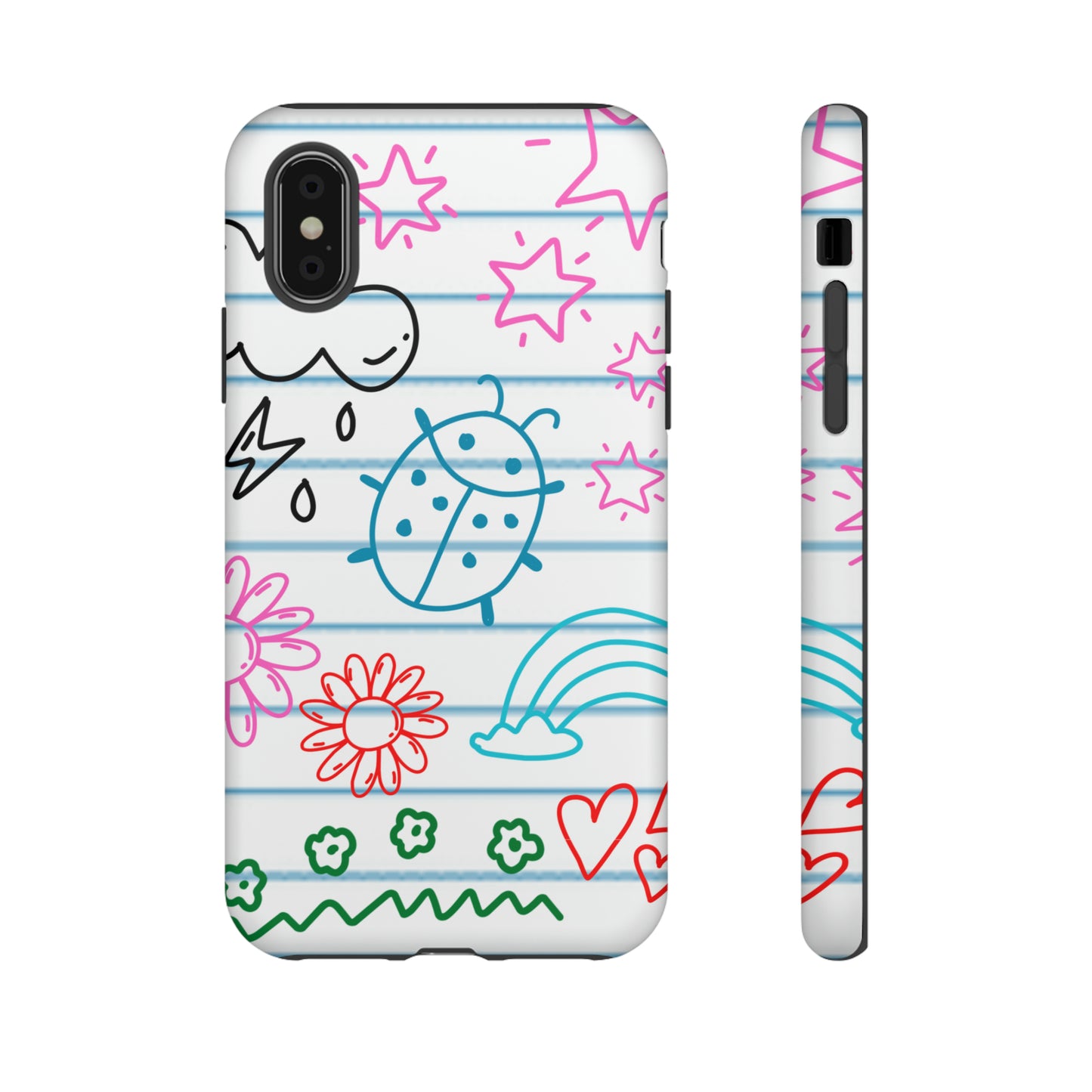 Kid Doodles Protective Phone Case for IPhone, Google and Samsung phones