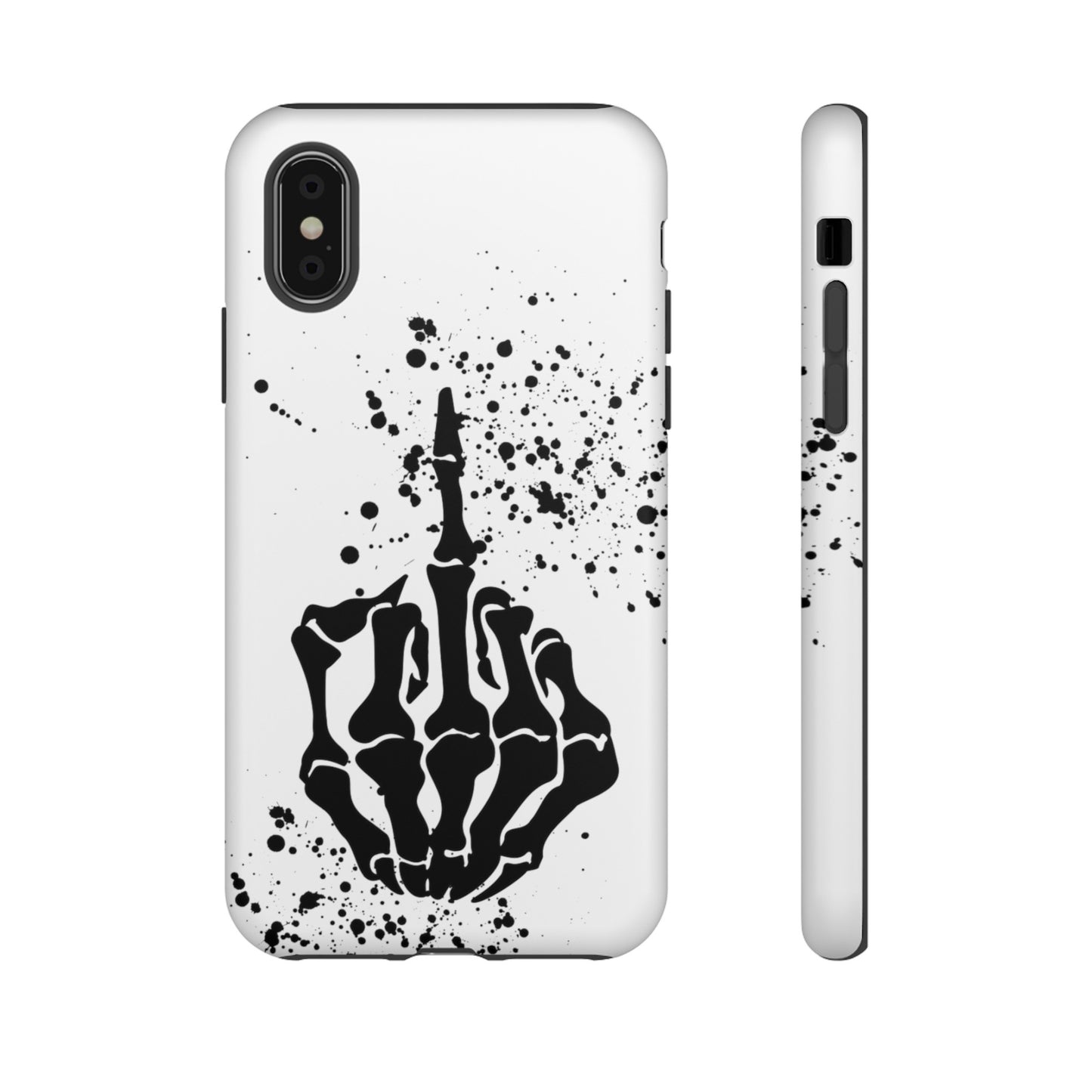 Skeleton, Finger Protective Case for Iphone, a Google and Samsung phones
