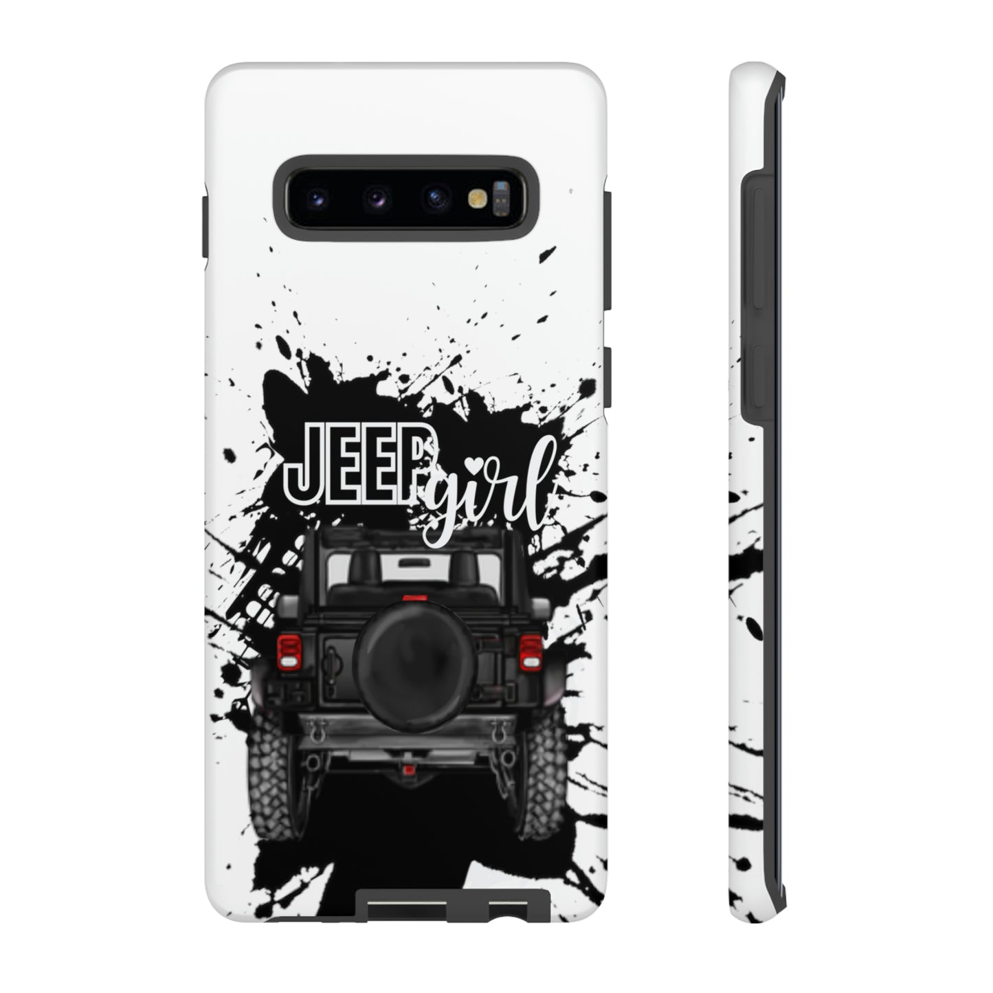 Off Road Girl Black Tough Cases