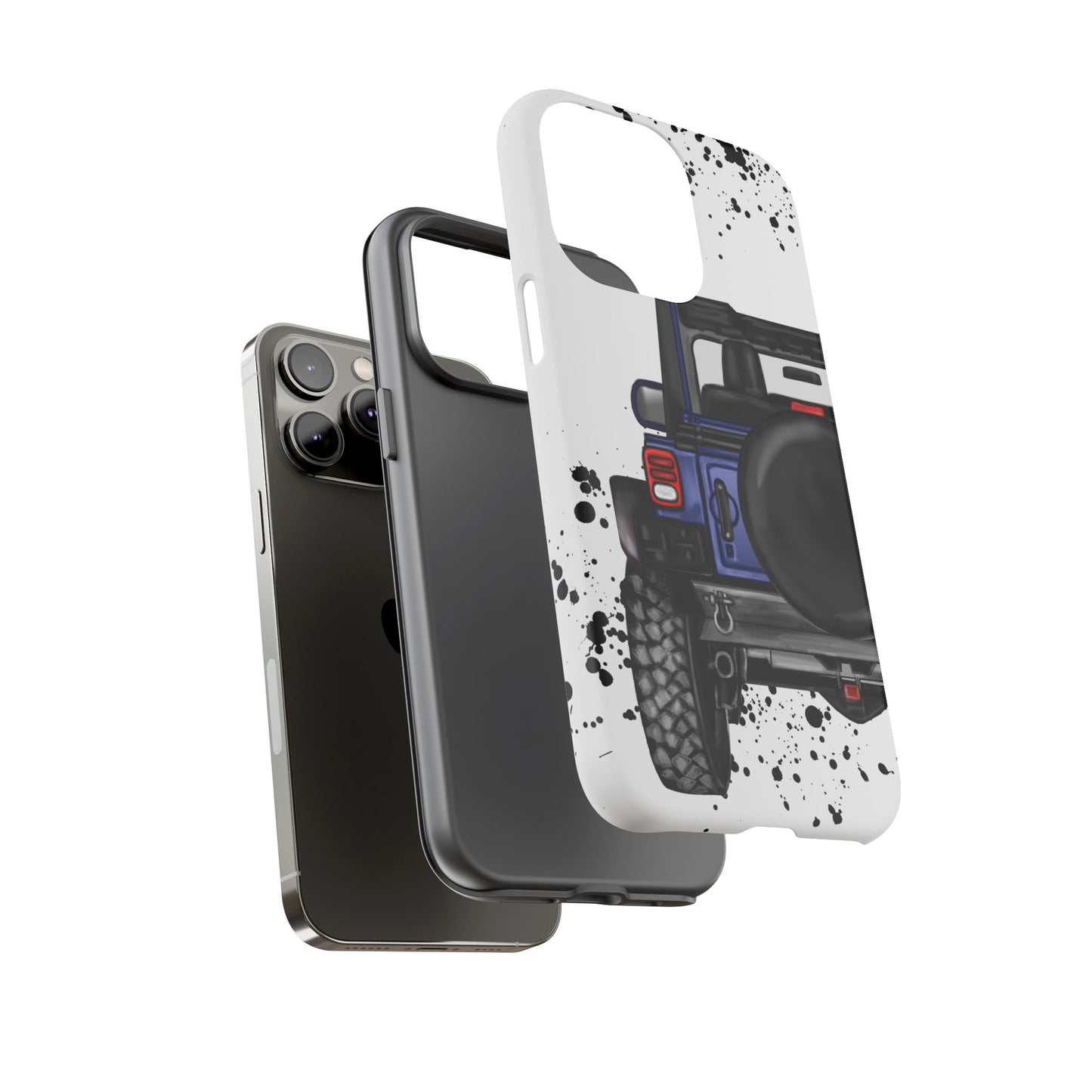 Off Road Life Dark Blue Protective Case for Iphone, Google and Samsung