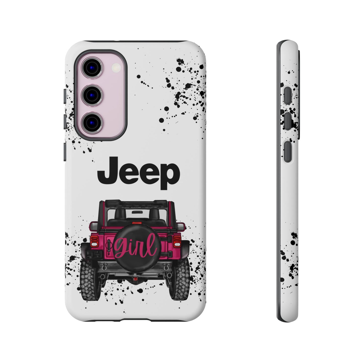 Off Road Girl Red Protective Case for Iphone, Google and Samsung Phones