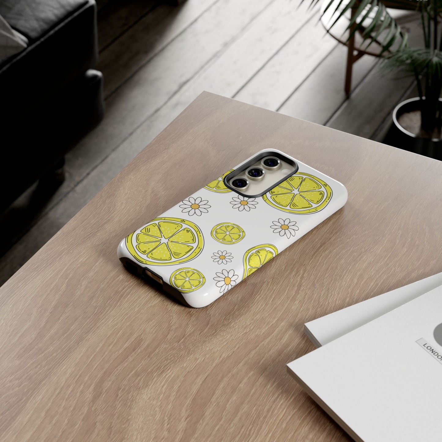 Lemons and Daisys Protective Phone Case