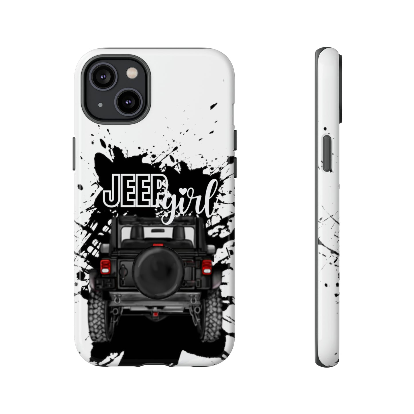 Off Road Girl Black Tough Cases