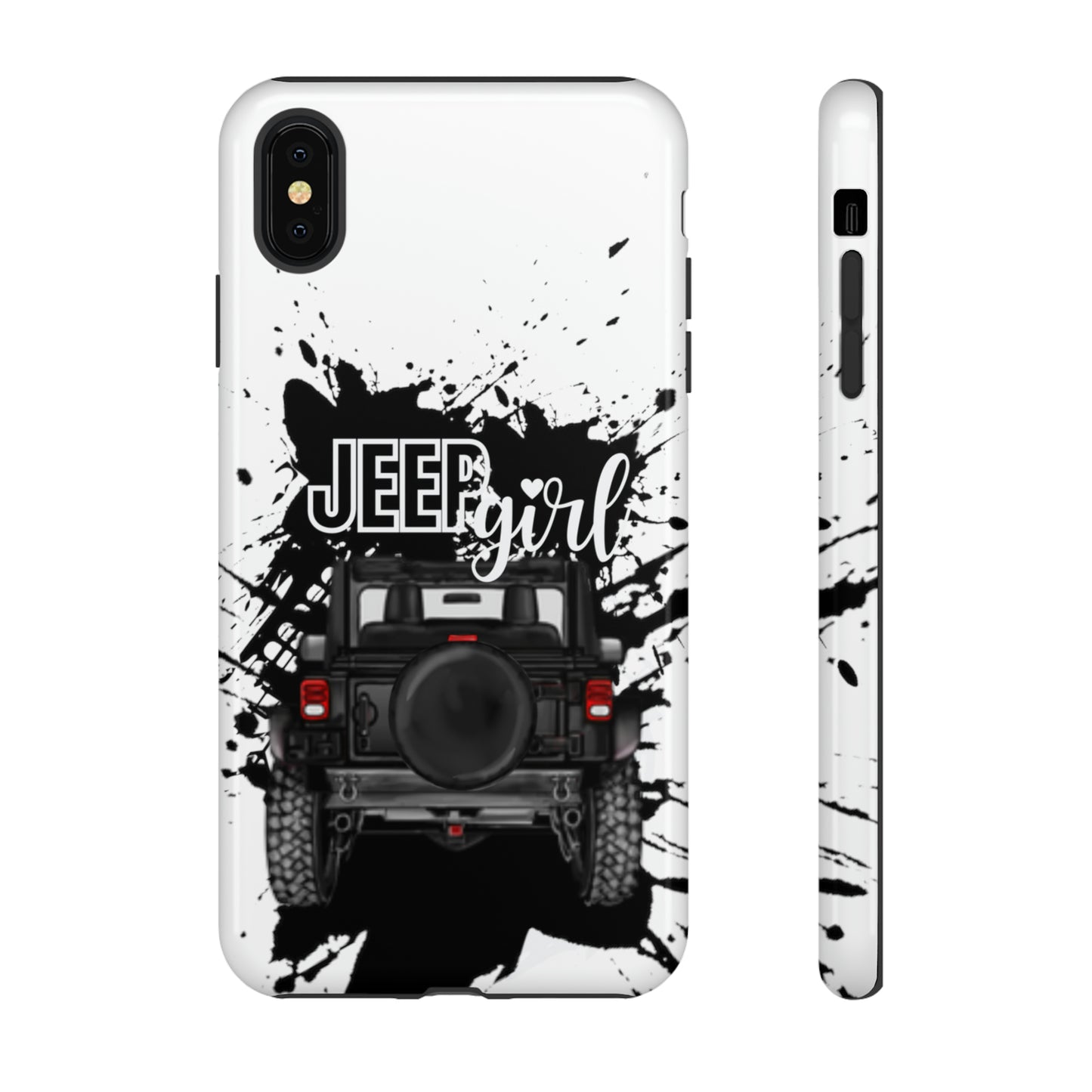 Off Road Girl Black Tough Cases