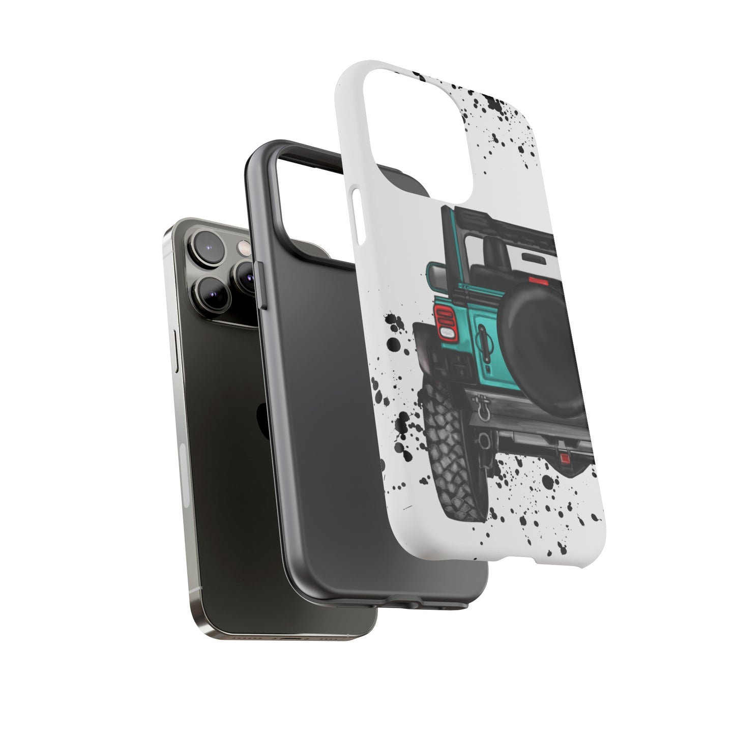 Off Road Life Turquoise Protective Case for Iphone, Google and Samsung