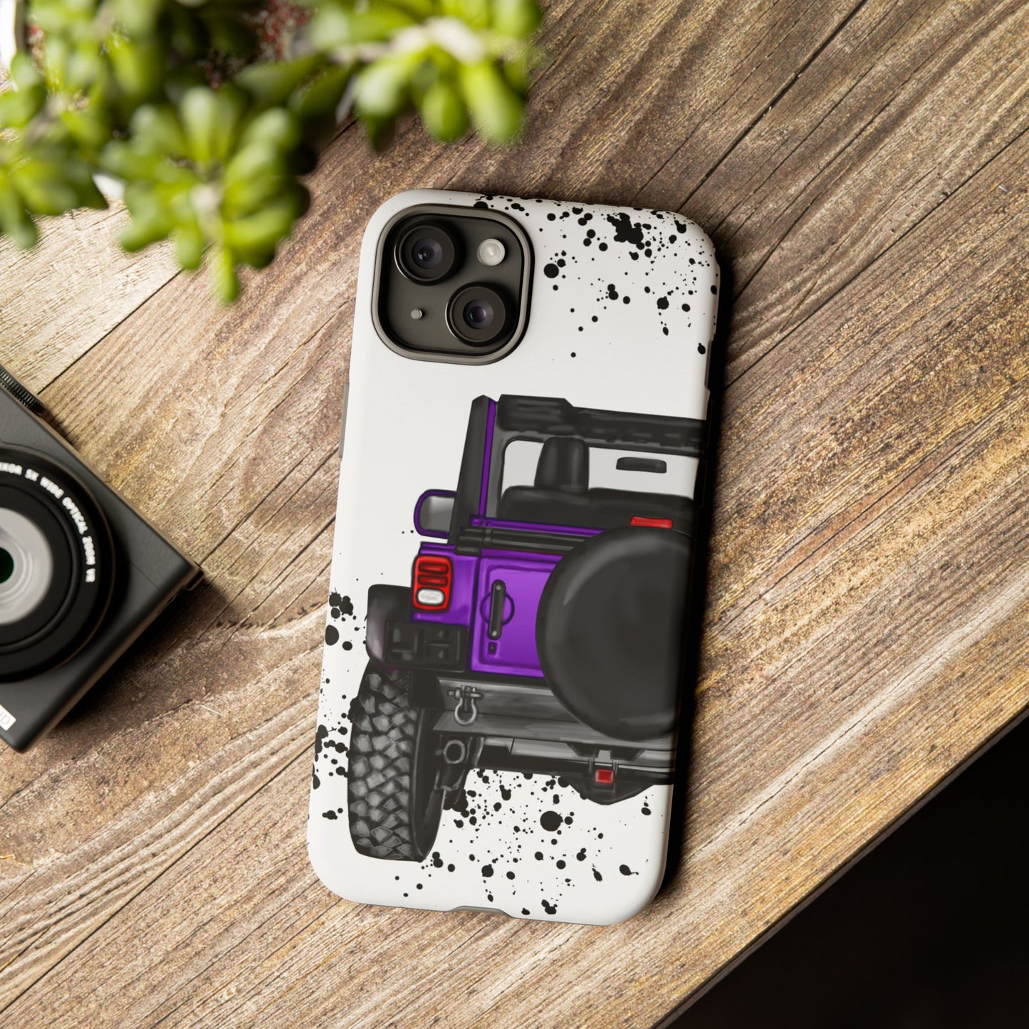 Off Road Life Purple Protective Case for Iphone, Google and Samsung
