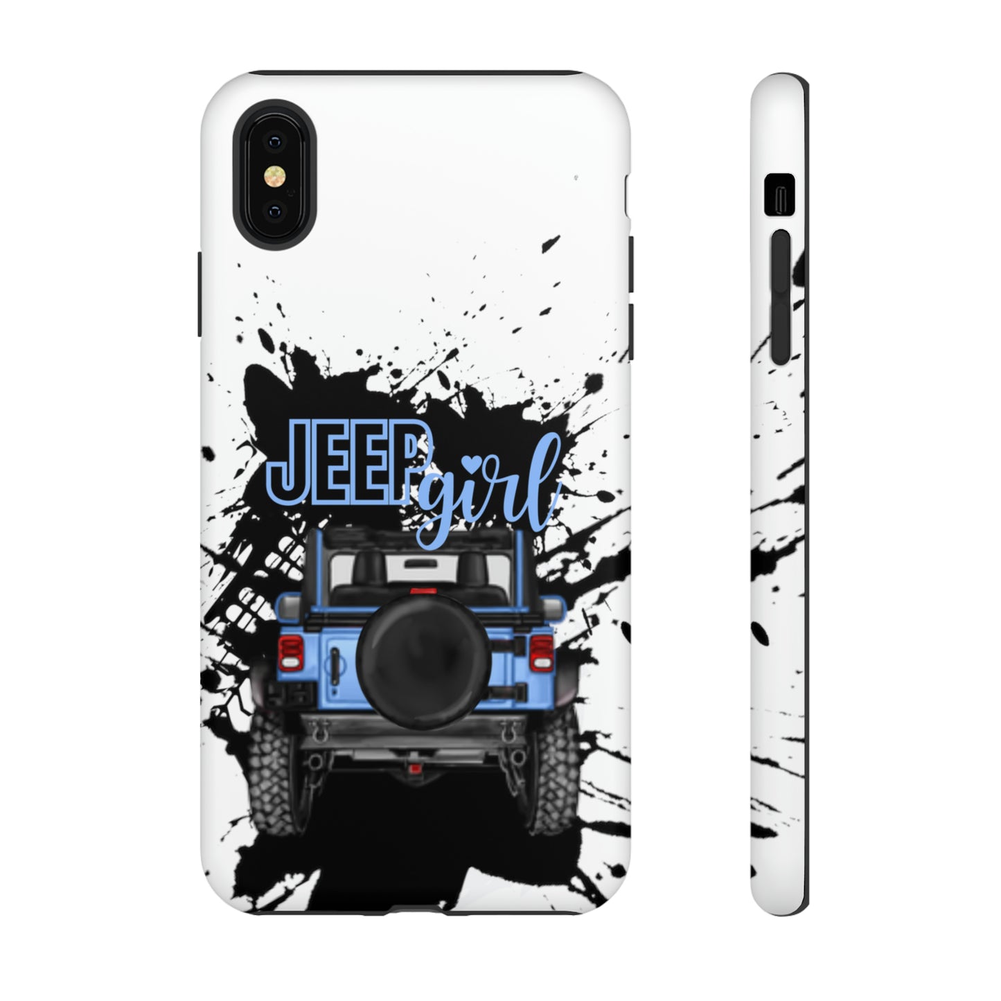 Off Road Girl Blue Tough Cases