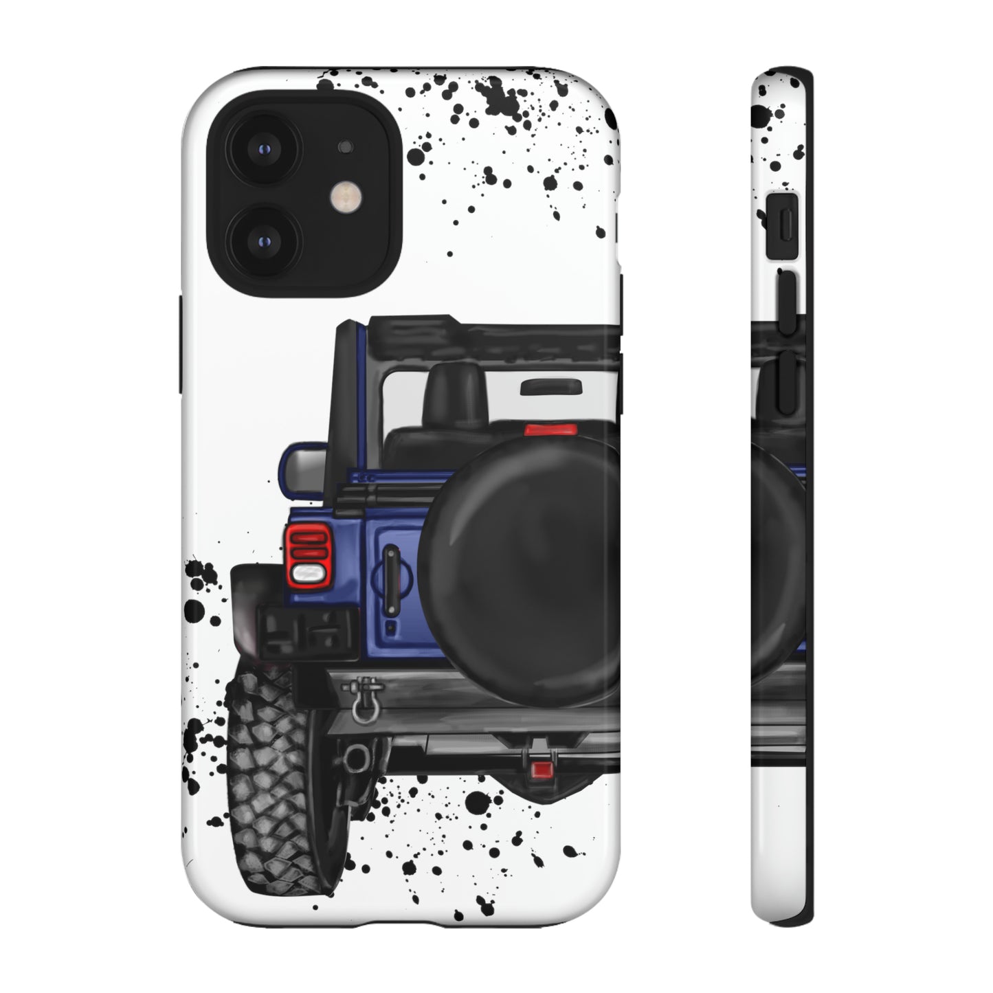 Off Road Life Dark Blue Protective Case for Iphone, Google and Samsung