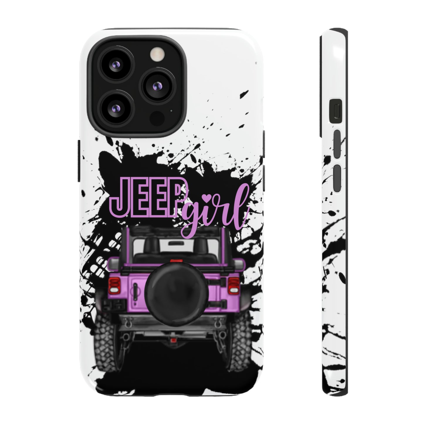 Off Road Girl Pink Tough Cases