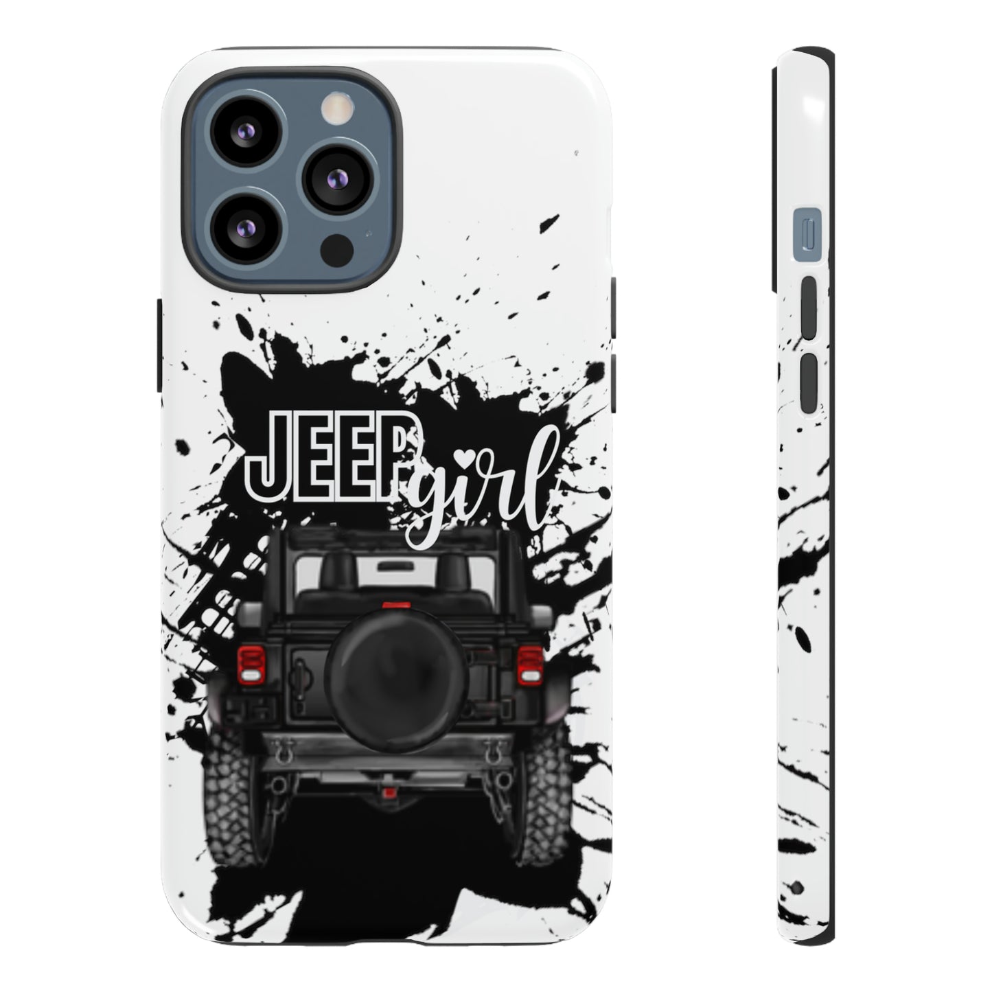 Off Road Girl Black Tough Cases