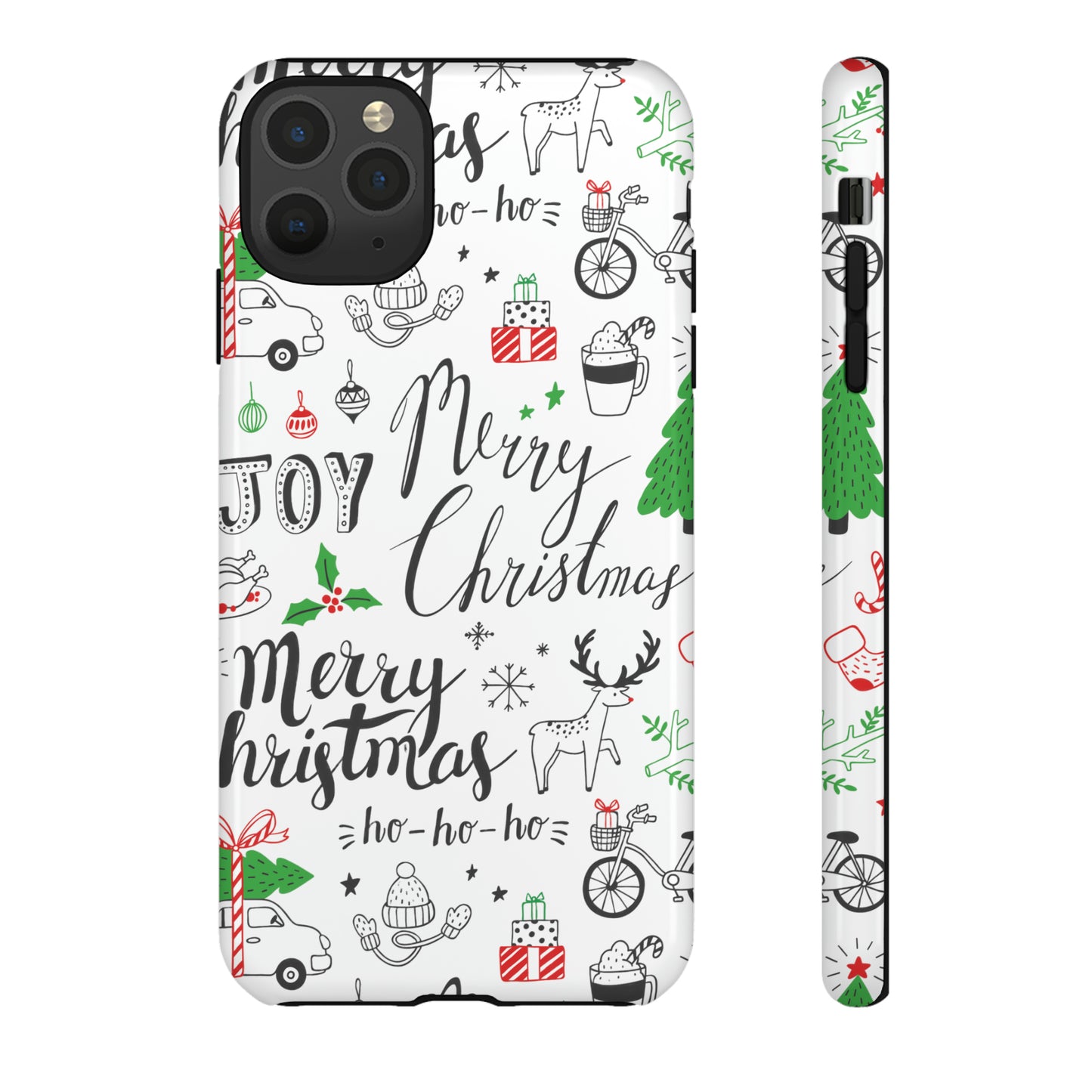 Merry Christmas Protective Phone Case for Iphone, Samsung and Google Phones