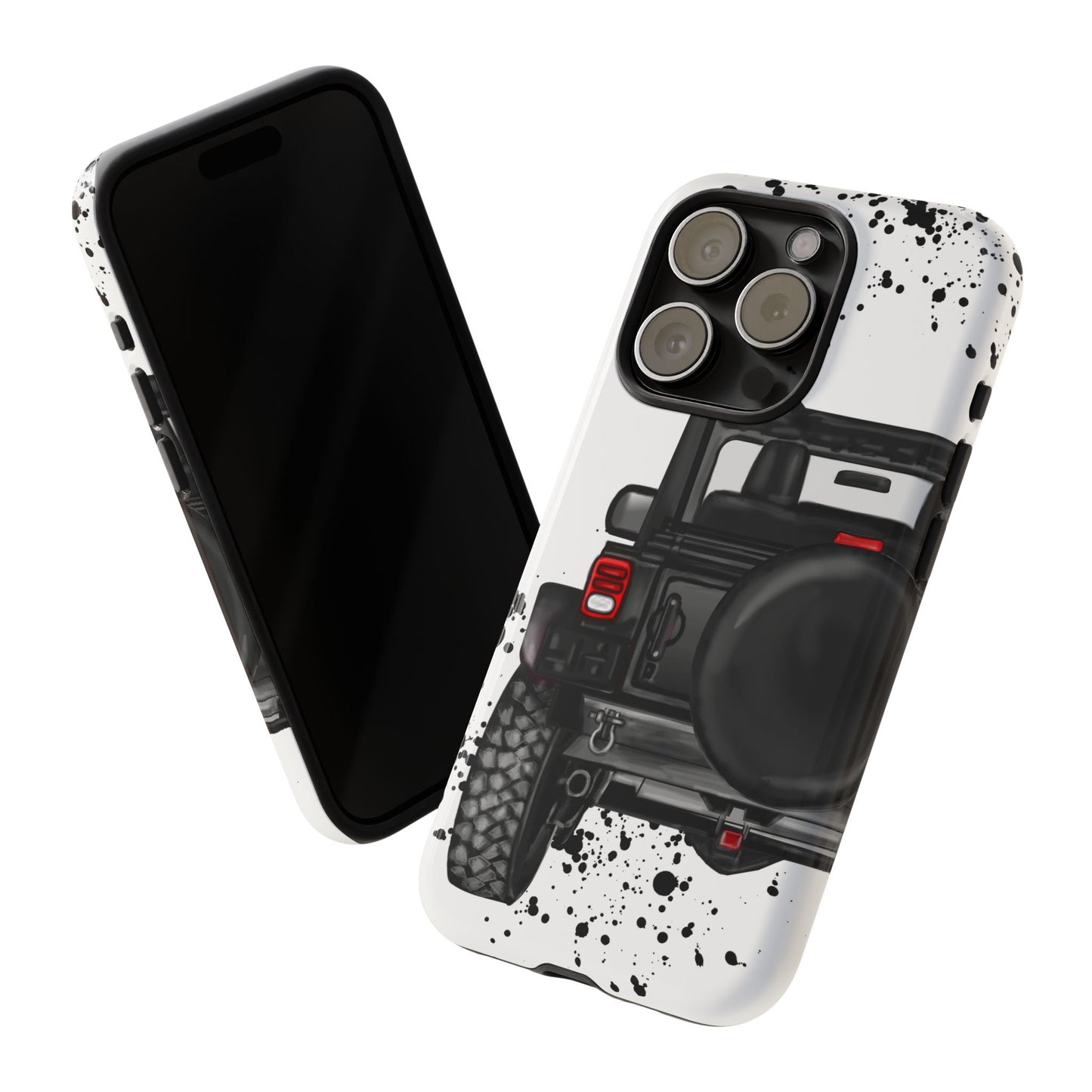 Off Road Life Black Protective Case for Iphone, Google and Samsung