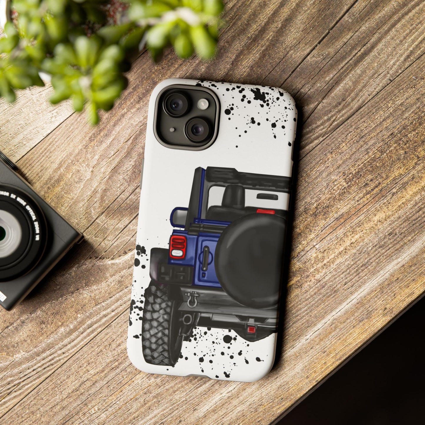 Off Road Life Dark Blue Protective Case for Iphone, Google and Samsung
