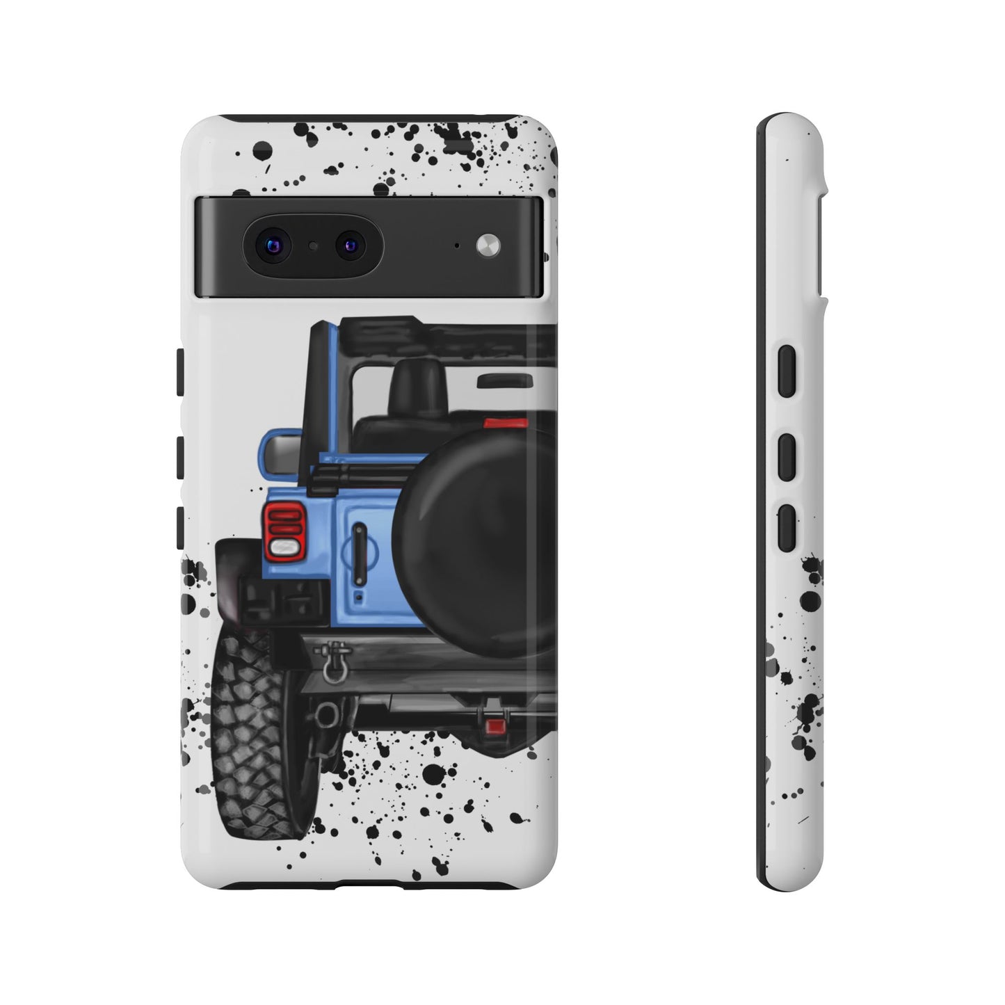 Off Road Life Light Blue Protective Case for Iphone, Google and Samsung