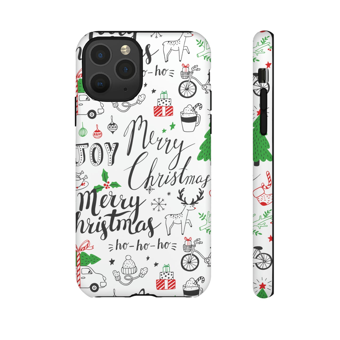 Merry Christmas Protective Phone Case for Iphone, Samsung and Google Phones