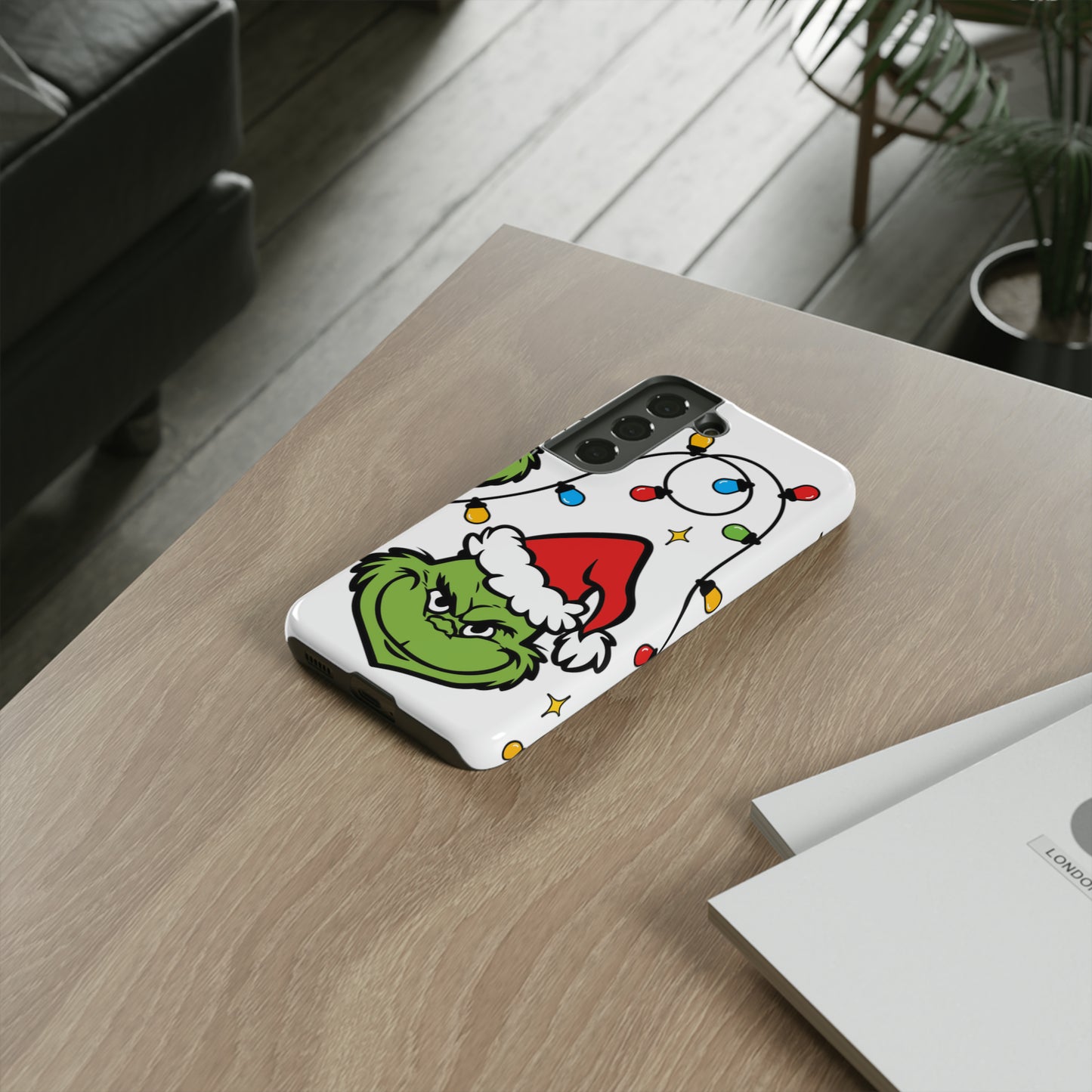 Grinchmas Lights Protective Case for IPhone, Samsung and Google Phones