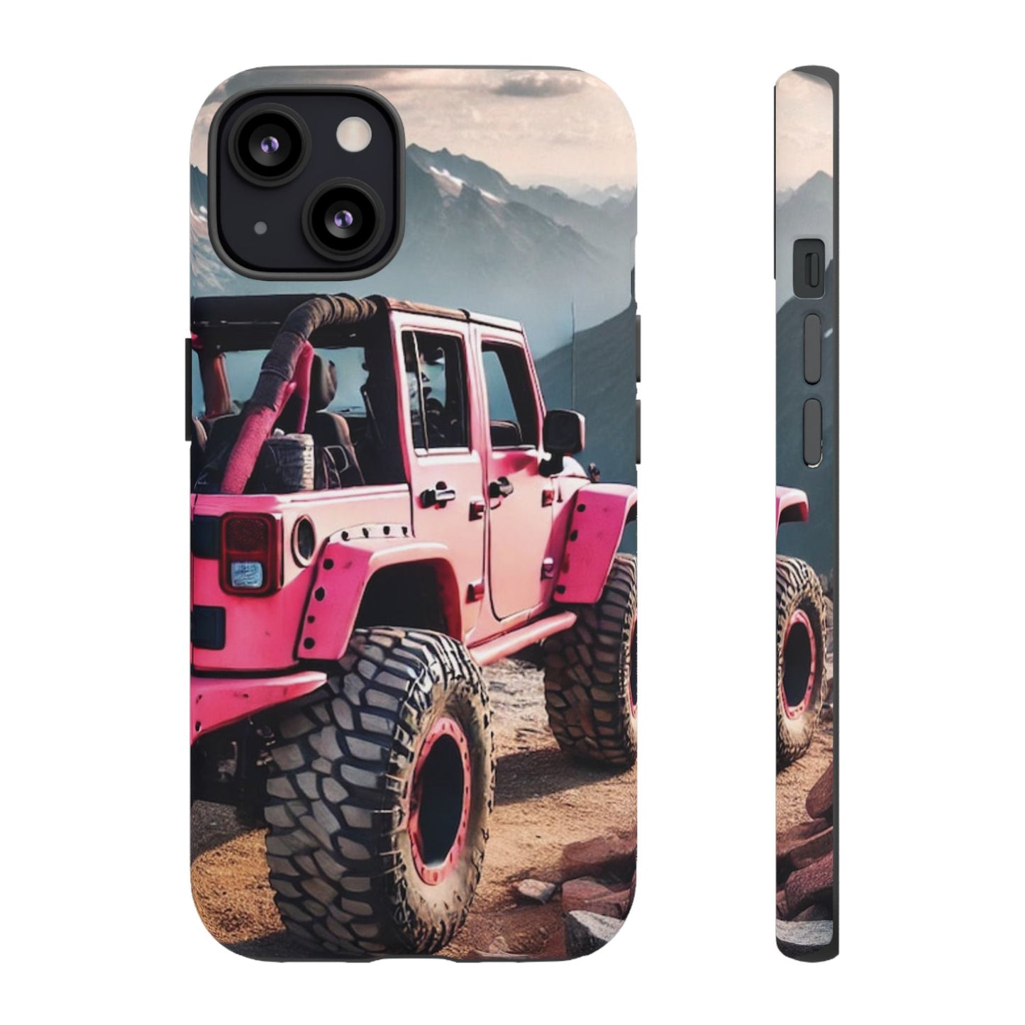 Pink Off Road Girl Phone Case