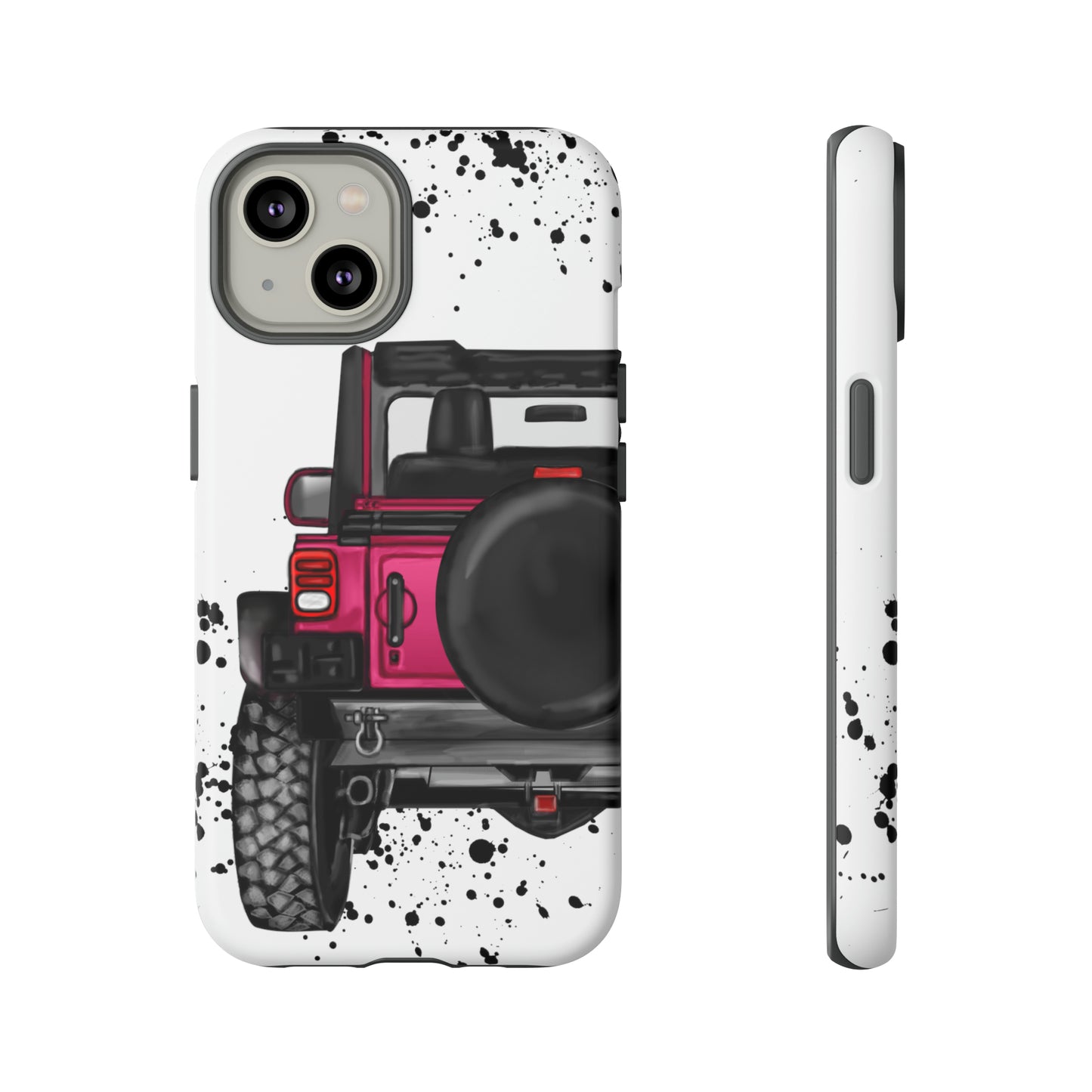 Off Road Life Dark Pink Protective Case for Iphone, Google and Samsung